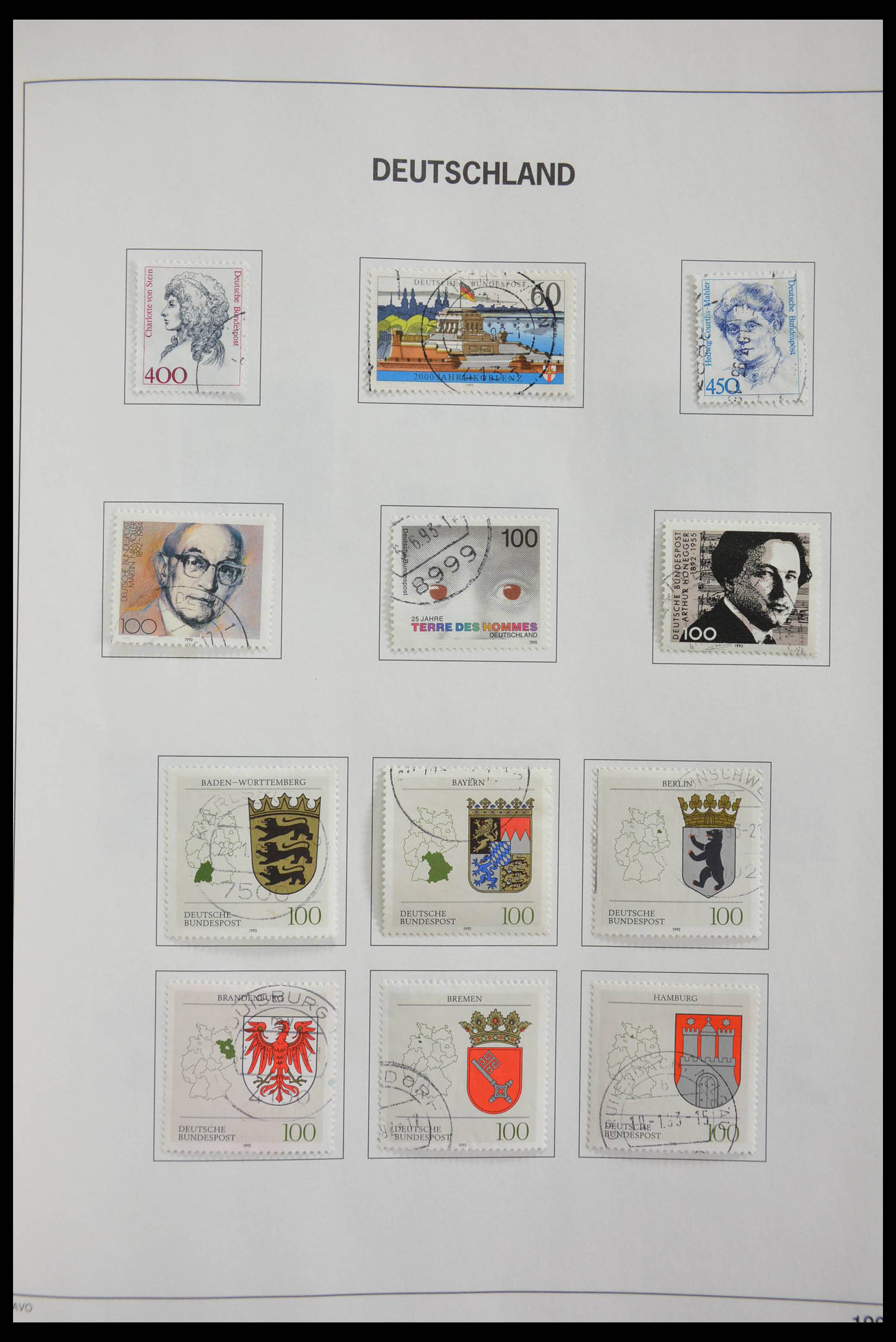 28606 160 - 28606 Bundespost 1949-1993.