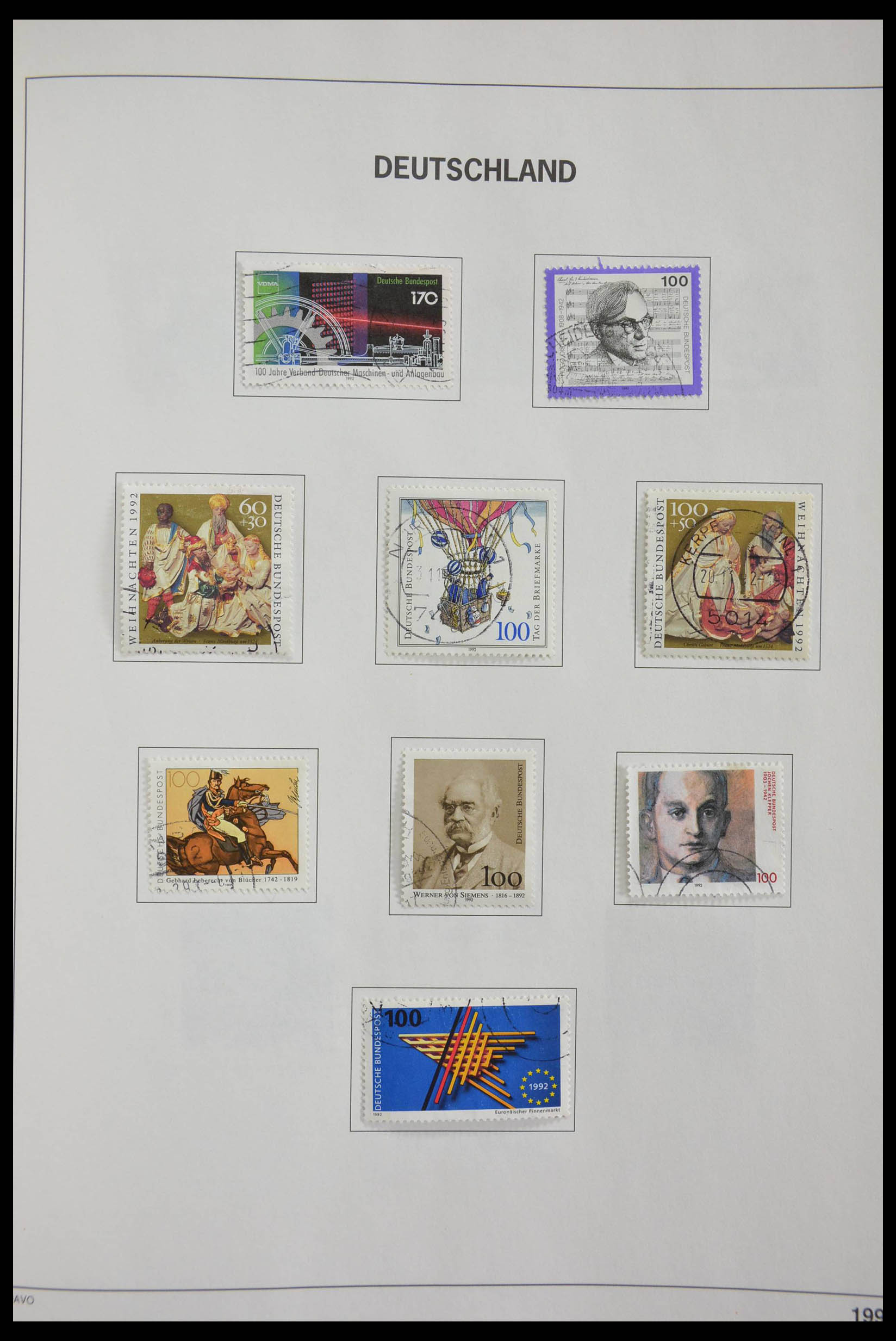 28606 165 - 28606 Bundespost 1949-1993.