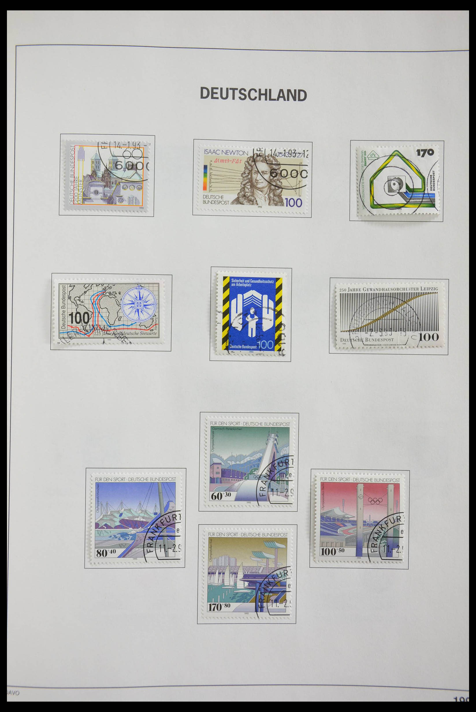 28606 166 - 28606 Bundespost 1949-1993.