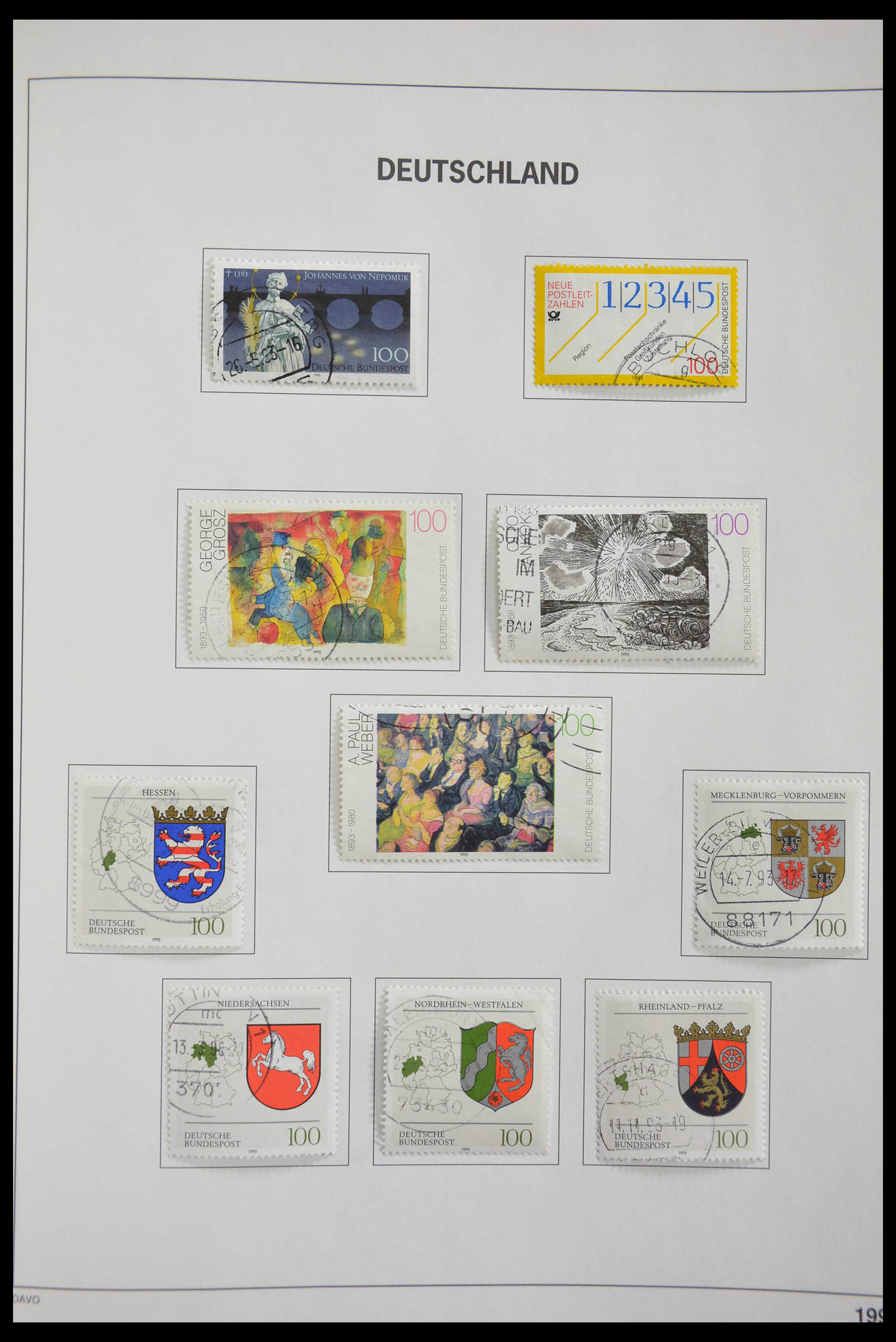 28606 167 - 28606 Bundespost 1949-1993.