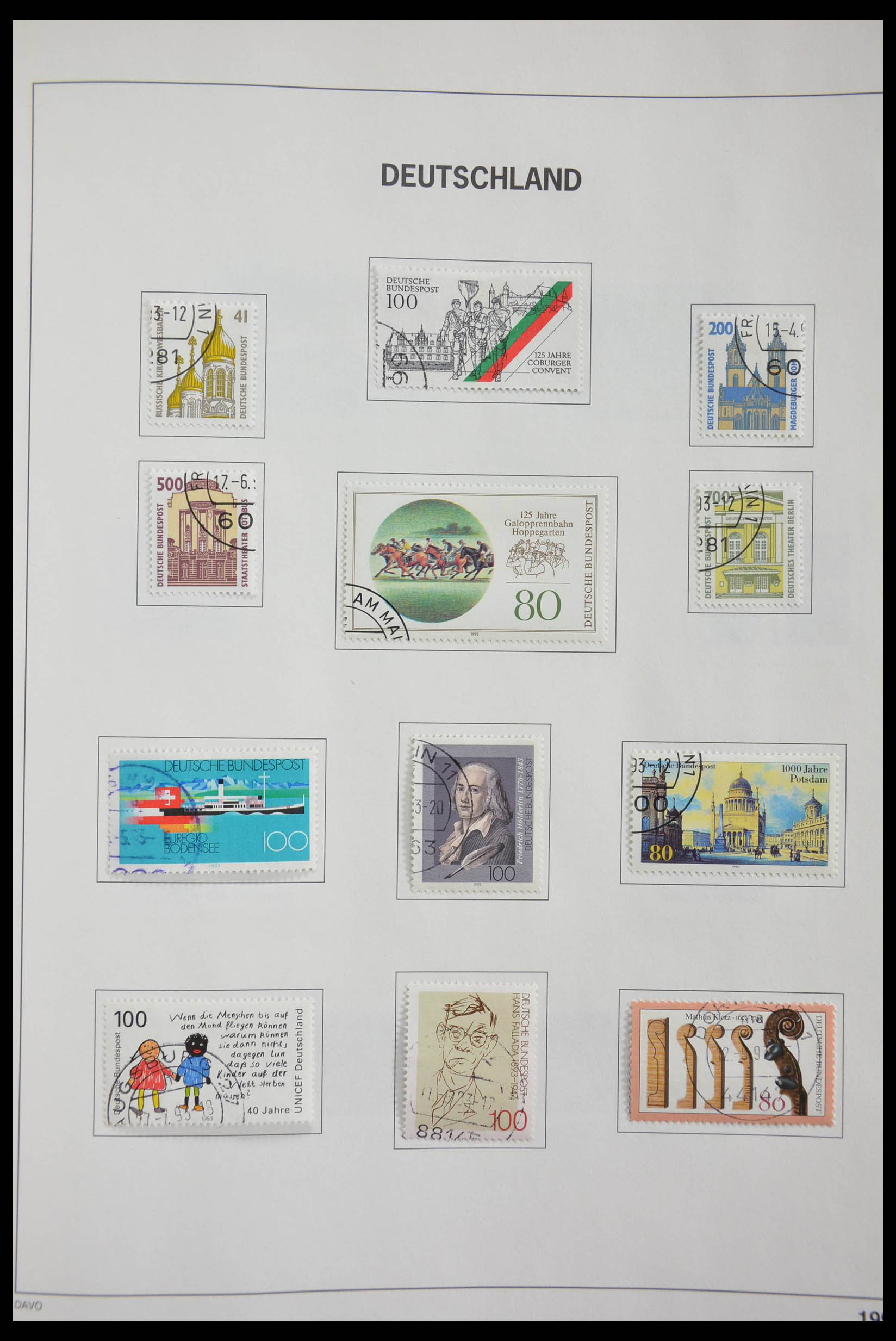 28606 169 - 28606 Bundespost 1949-1993.