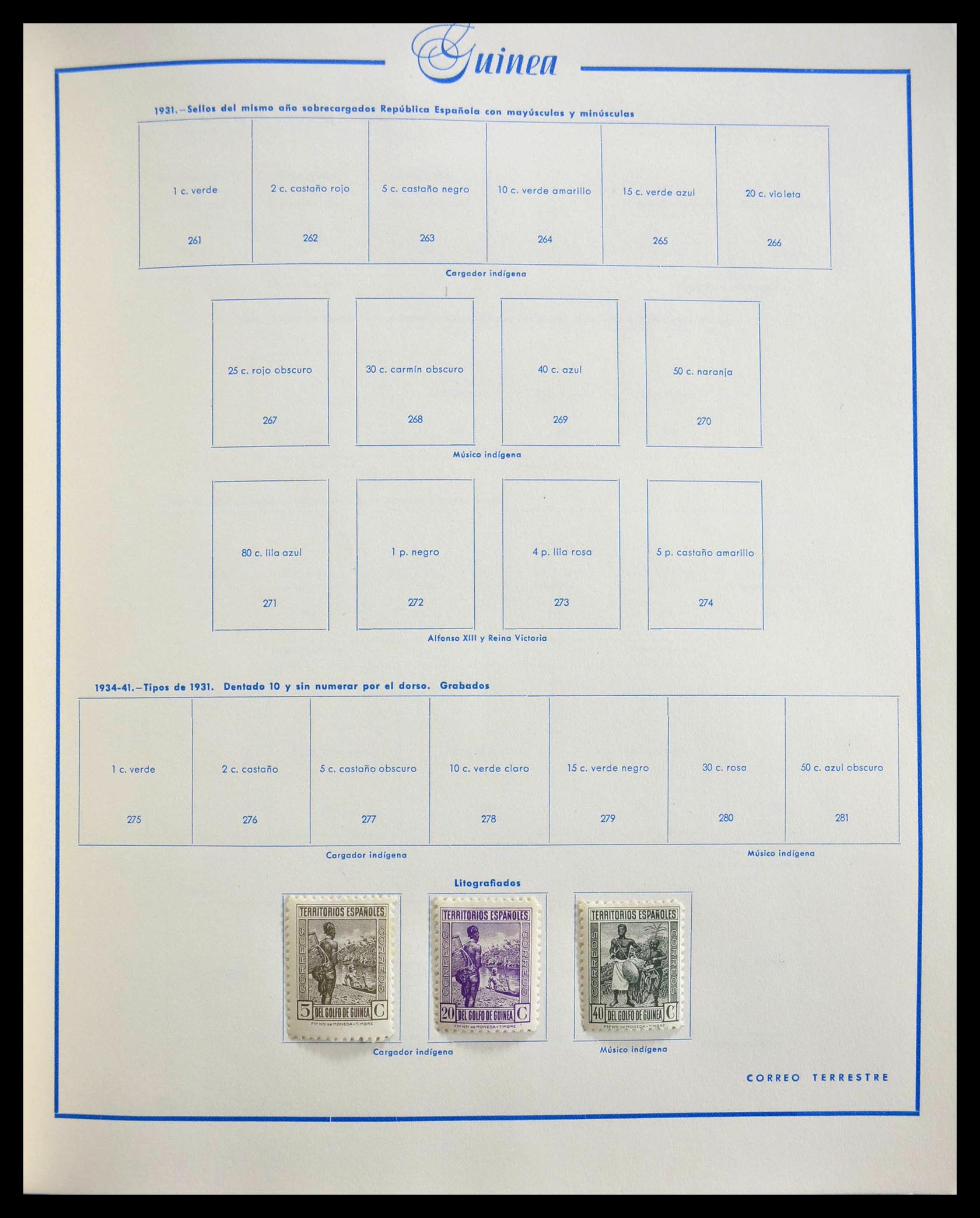 28619 011 - 28619 Spanish colonies 1903-1963.