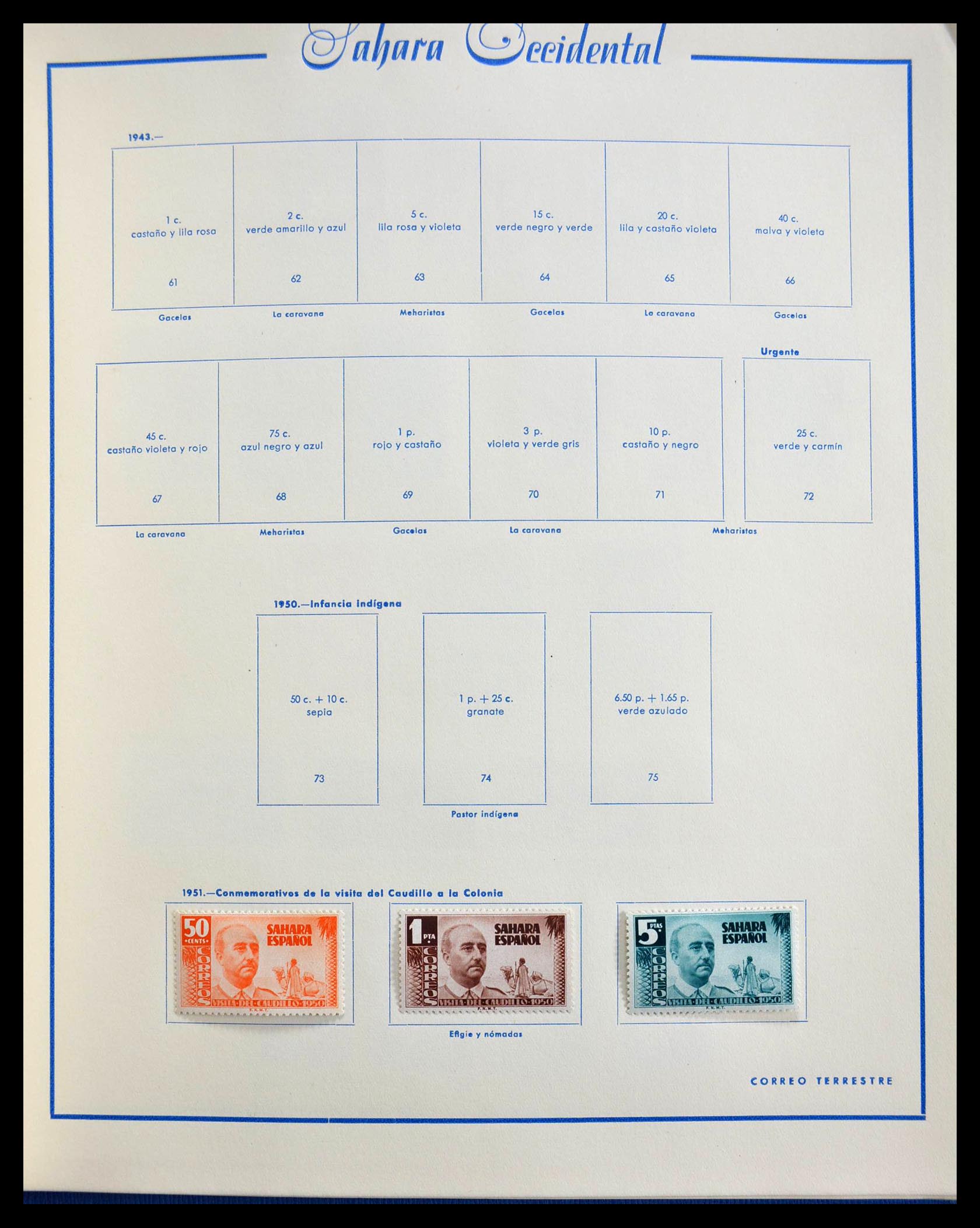 28619 044 - 28619 Spanish colonies 1903-1963.