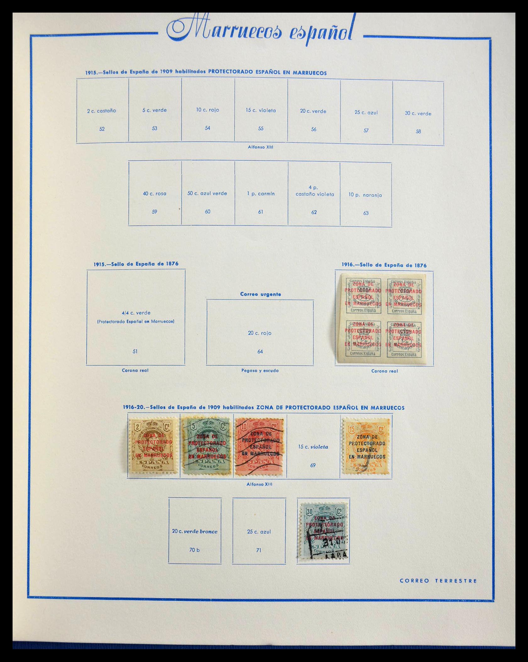 28619 056 - 28619 Spanish colonies 1903-1963.