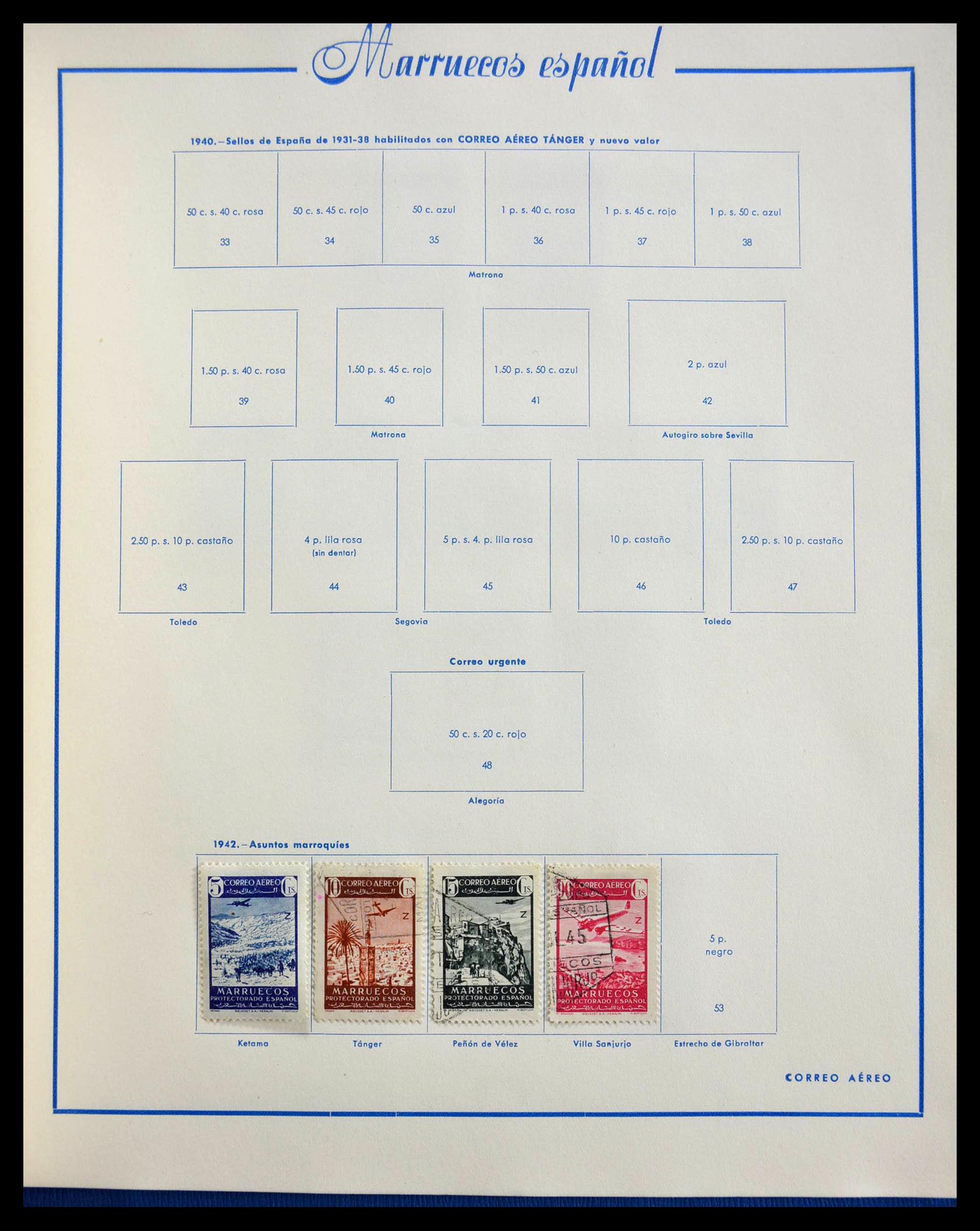 28619 075 - 28619 Spanish colonies 1903-1963.