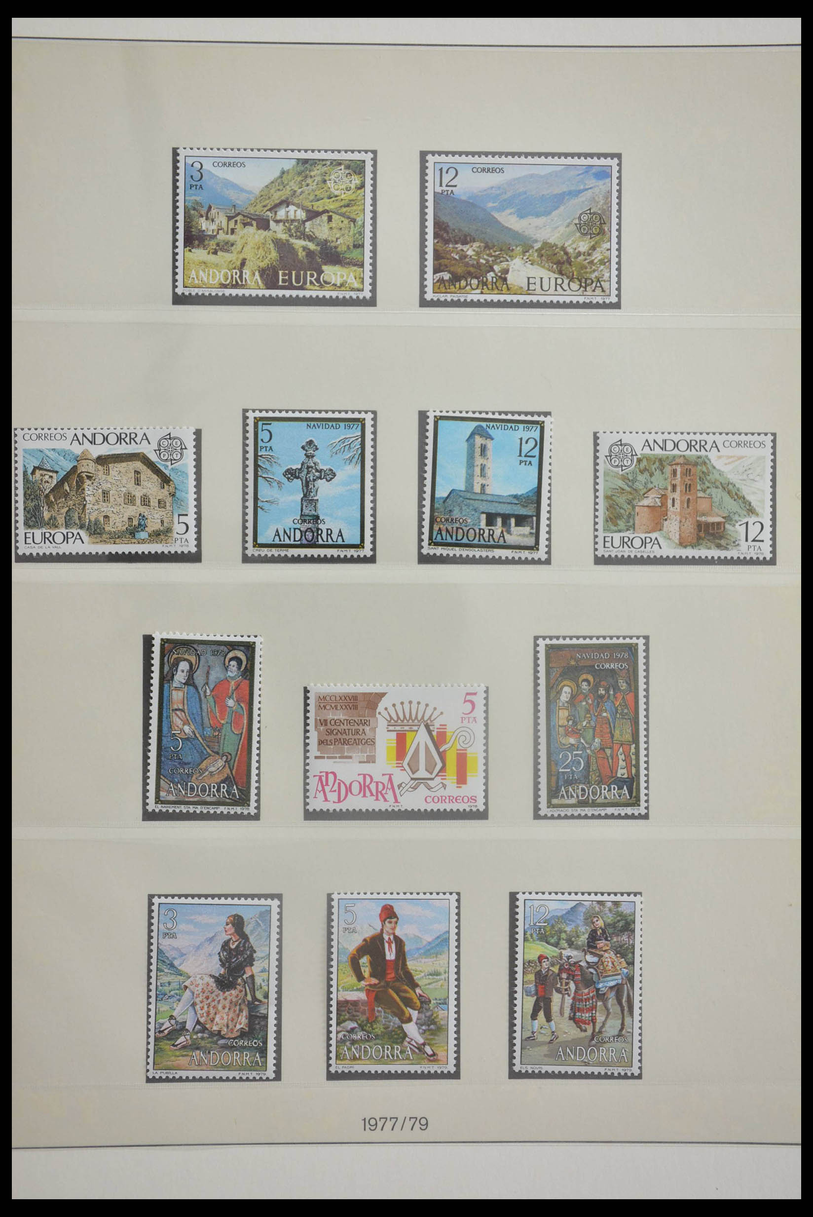 28623 006 - 28623 Spanish Andorra 1948-2001.