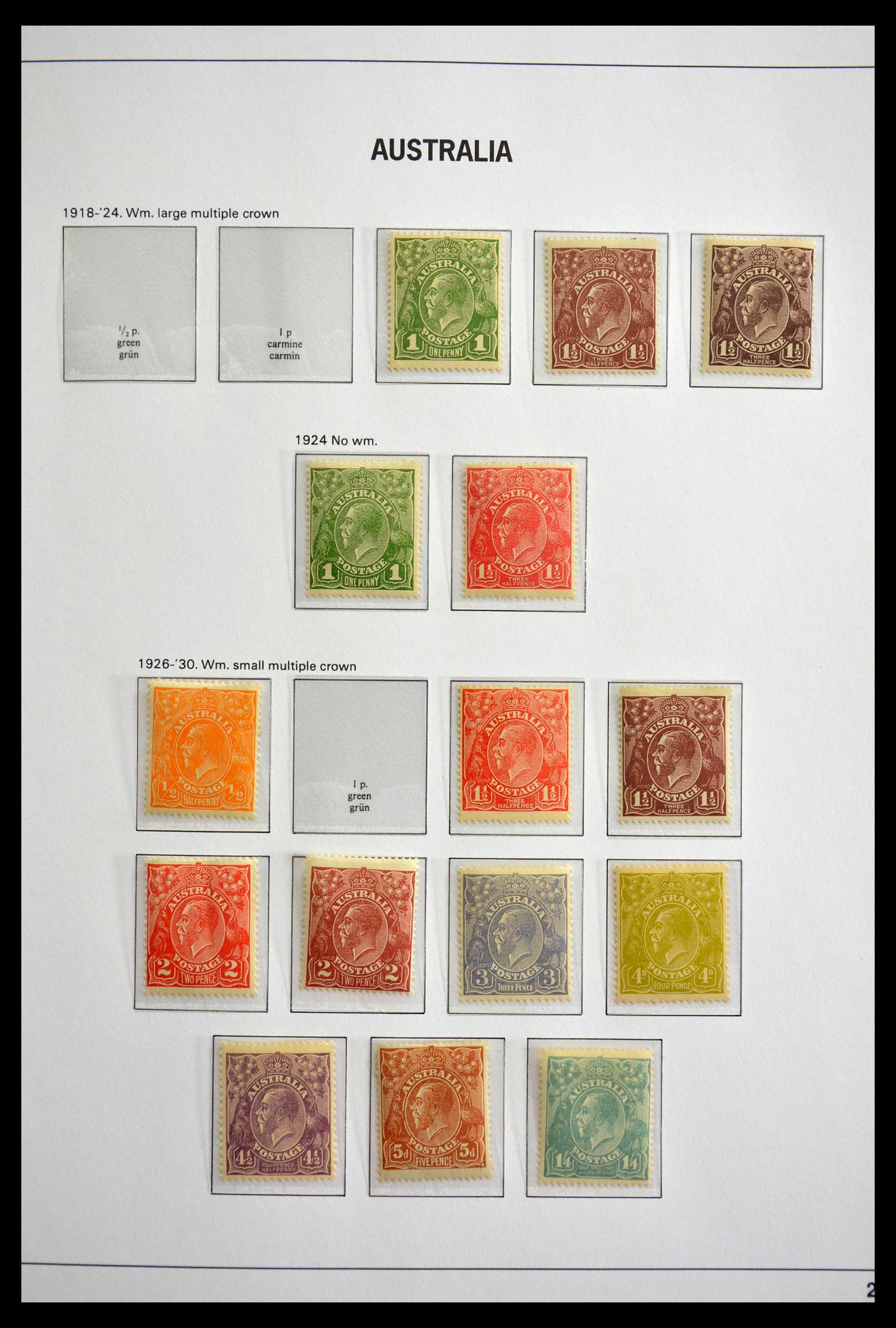 28633 005 - 28633 Australië 1913-1983.