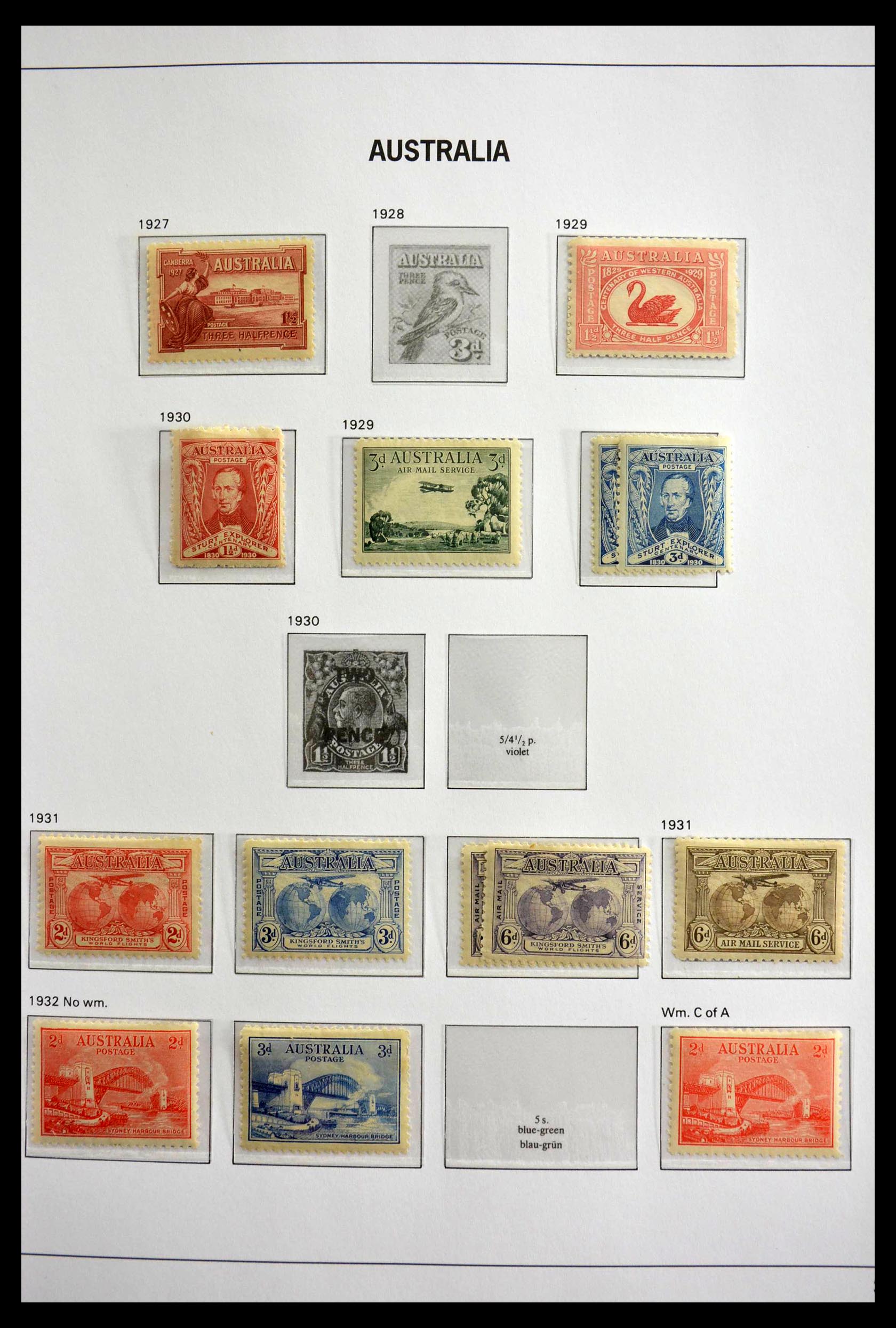 28633 007 - 28633 Australië 1913-1983.