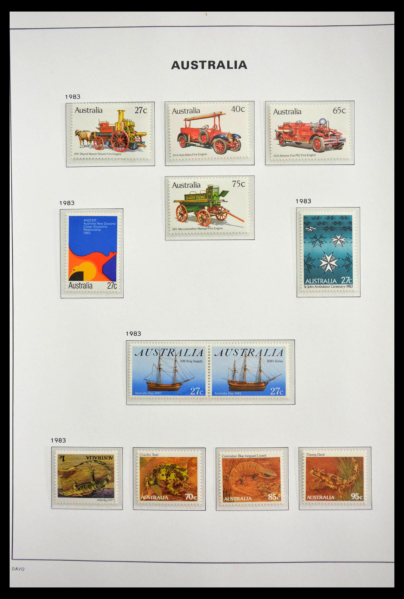 28633 055 - 28633 Australia 1913-1983.