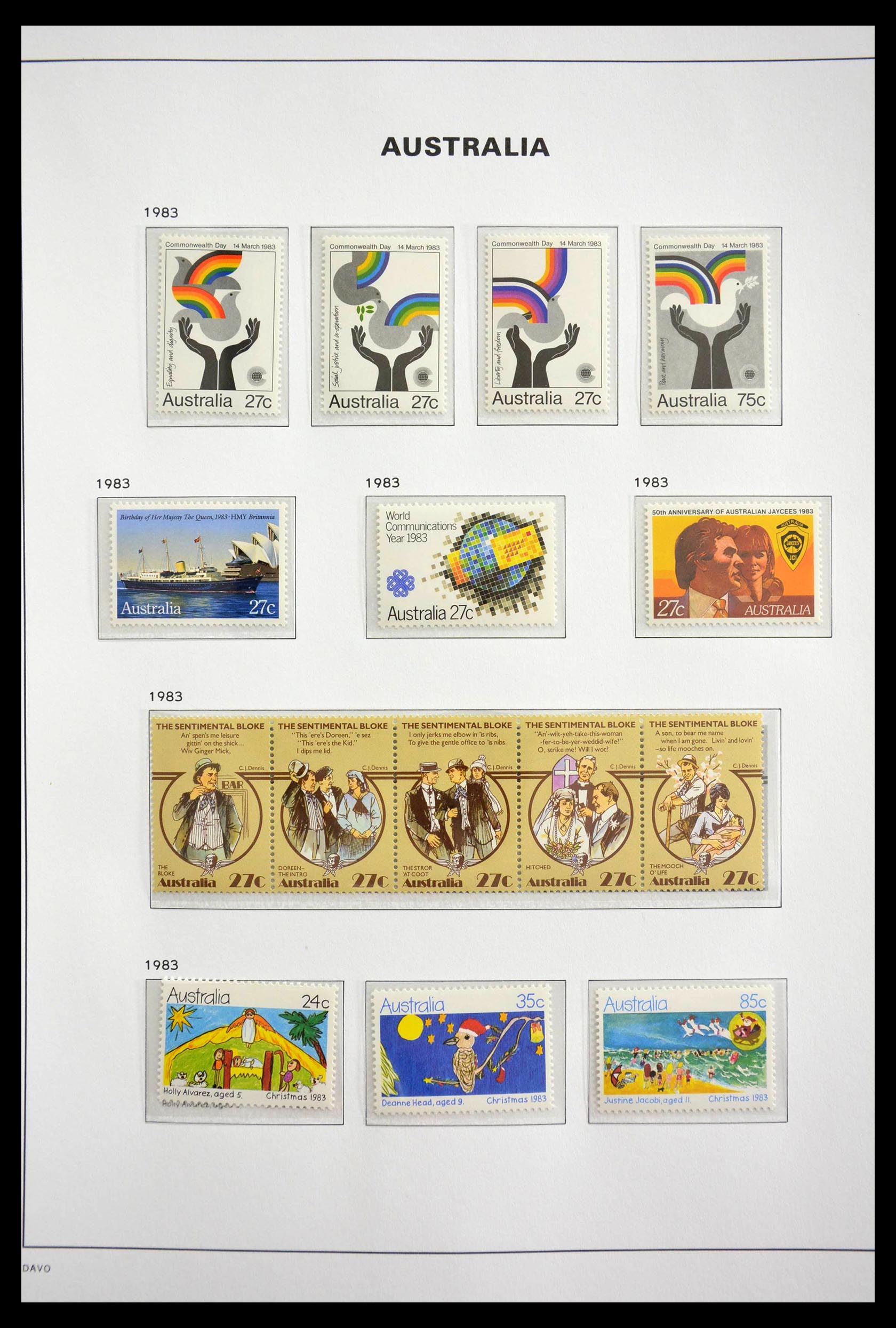 28633 056 - 28633 Australië 1913-1983.