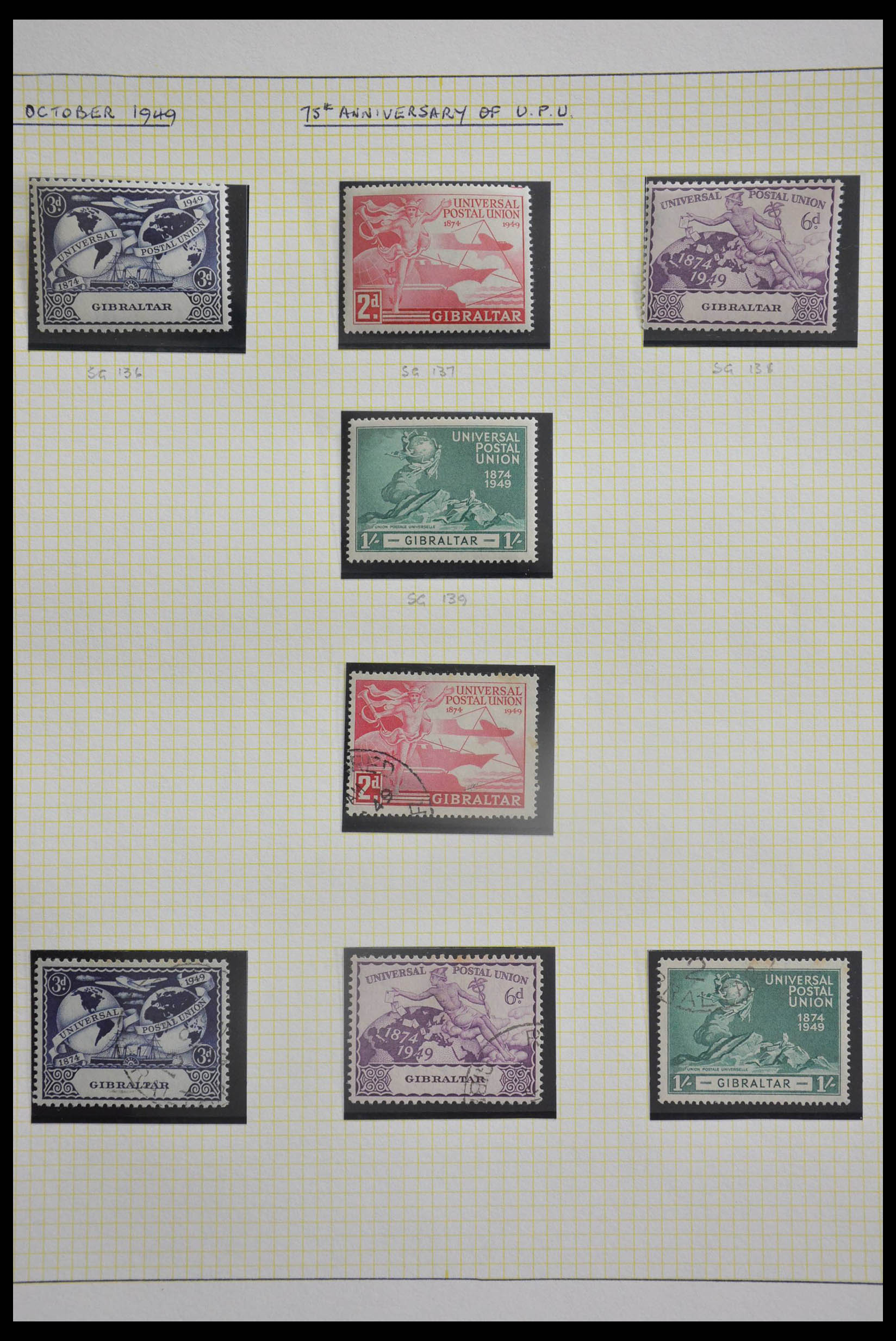 28636 021 - 28636 Gibraltar 1938-1977.