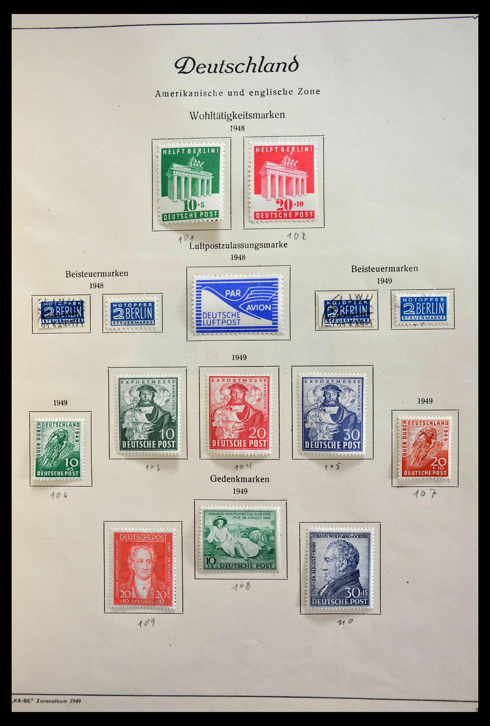 28685 033 - 28685 Duitsland 1946-1969.