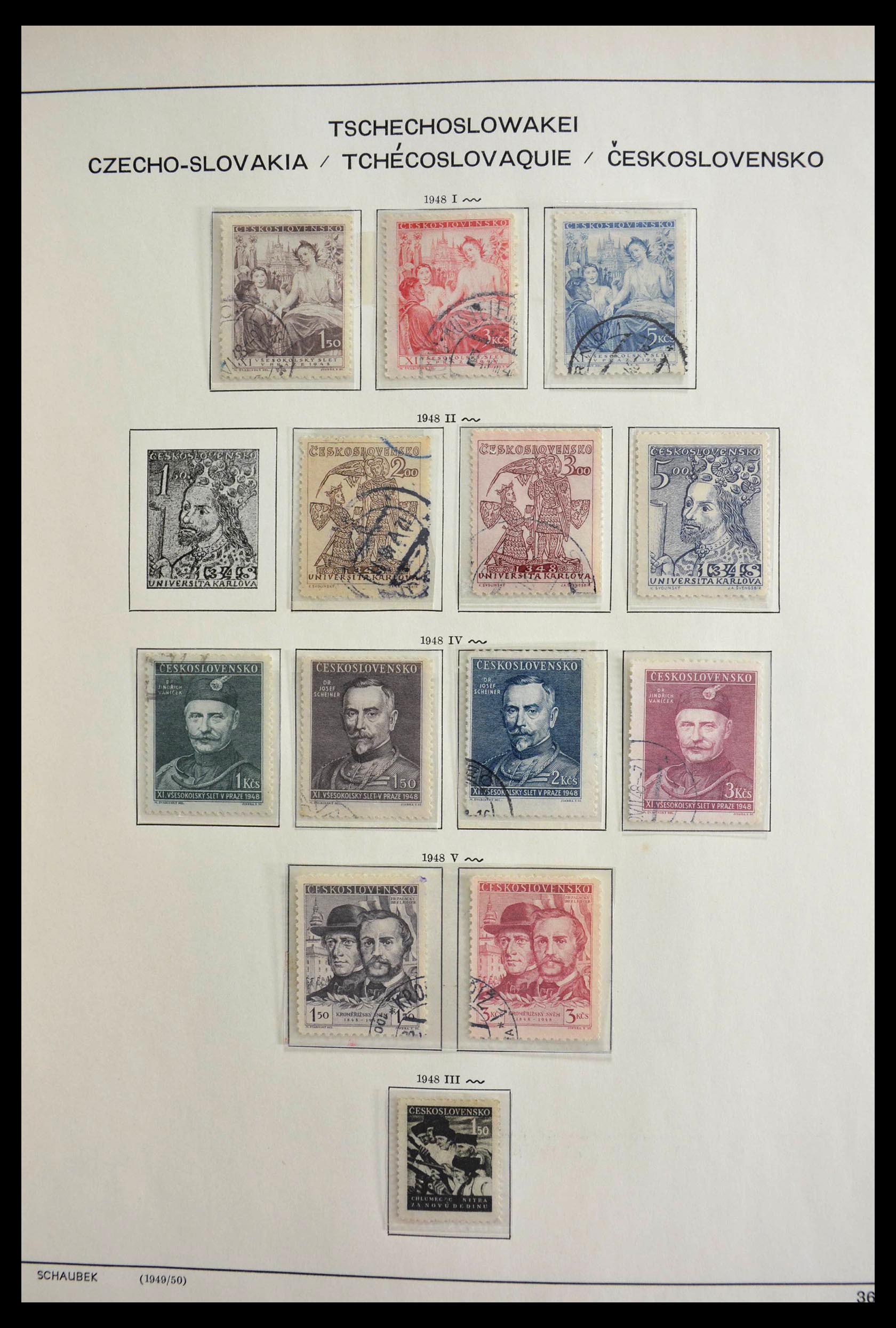 28691 032 - 28691 Tsjechoslowakije 1919-1992.