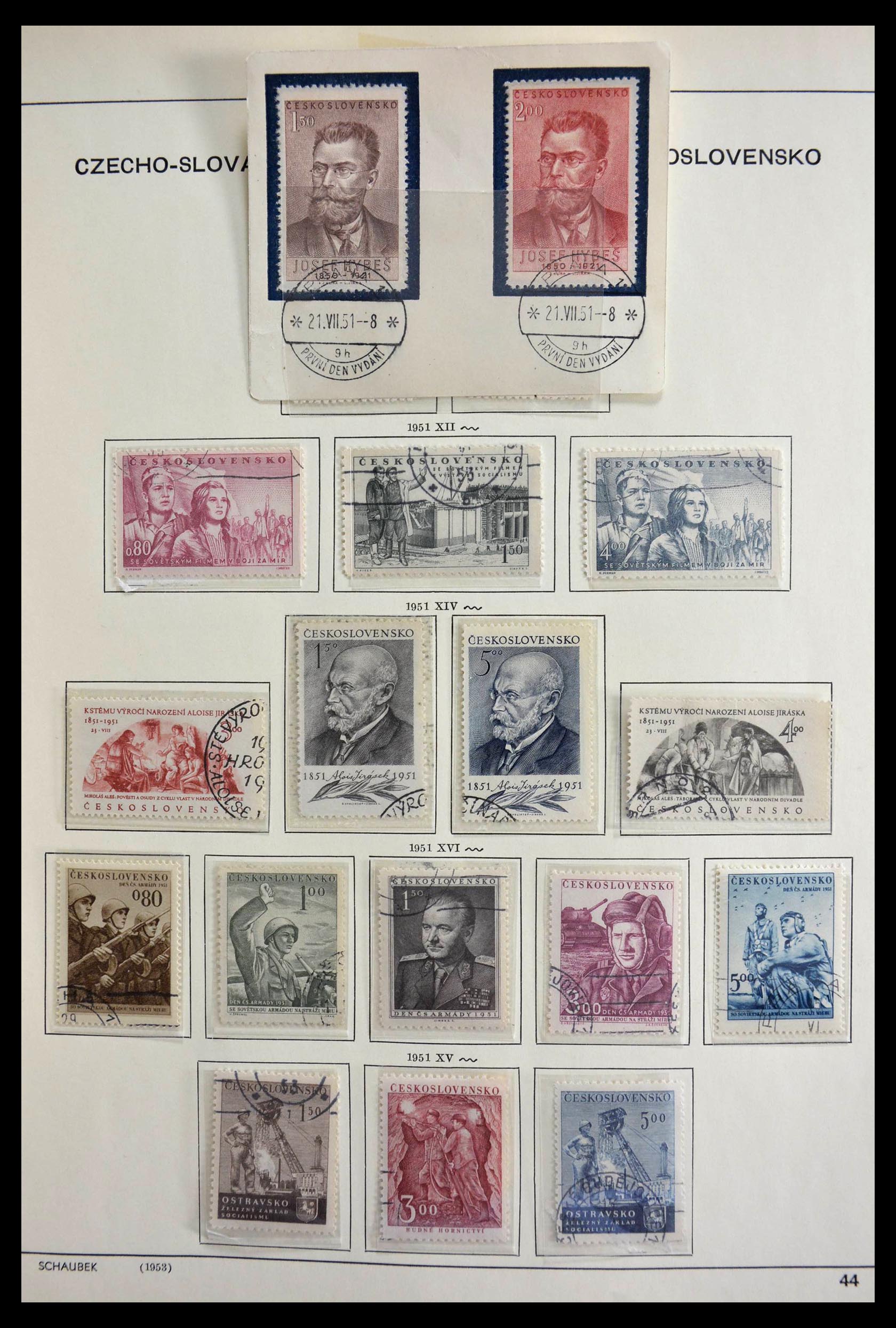 28691 042 - 28691 Tsjechoslowakije 1919-1992.