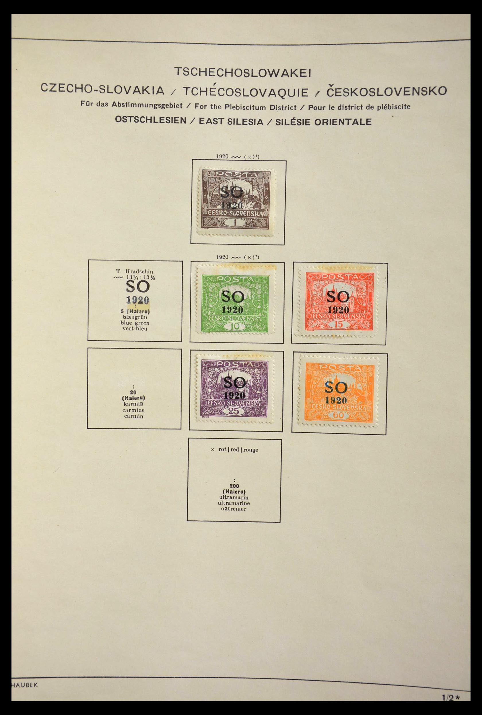 28691 296 - 28691 Tsjechoslowakije 1919-1992.
