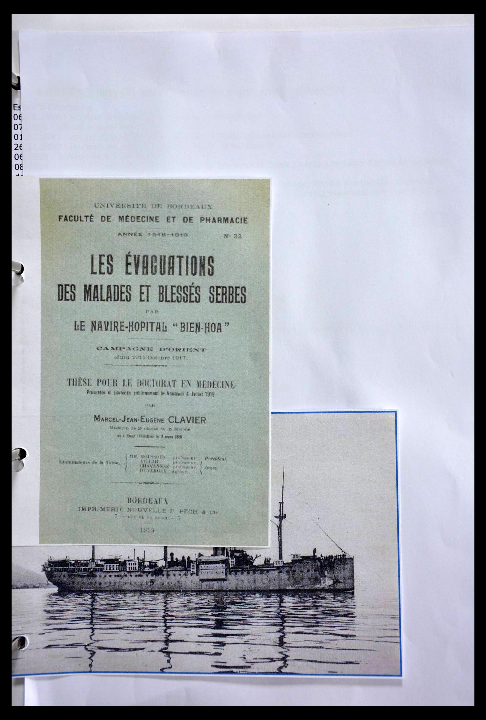 28695 029 - 28695 Frankrijk scheepspost.
