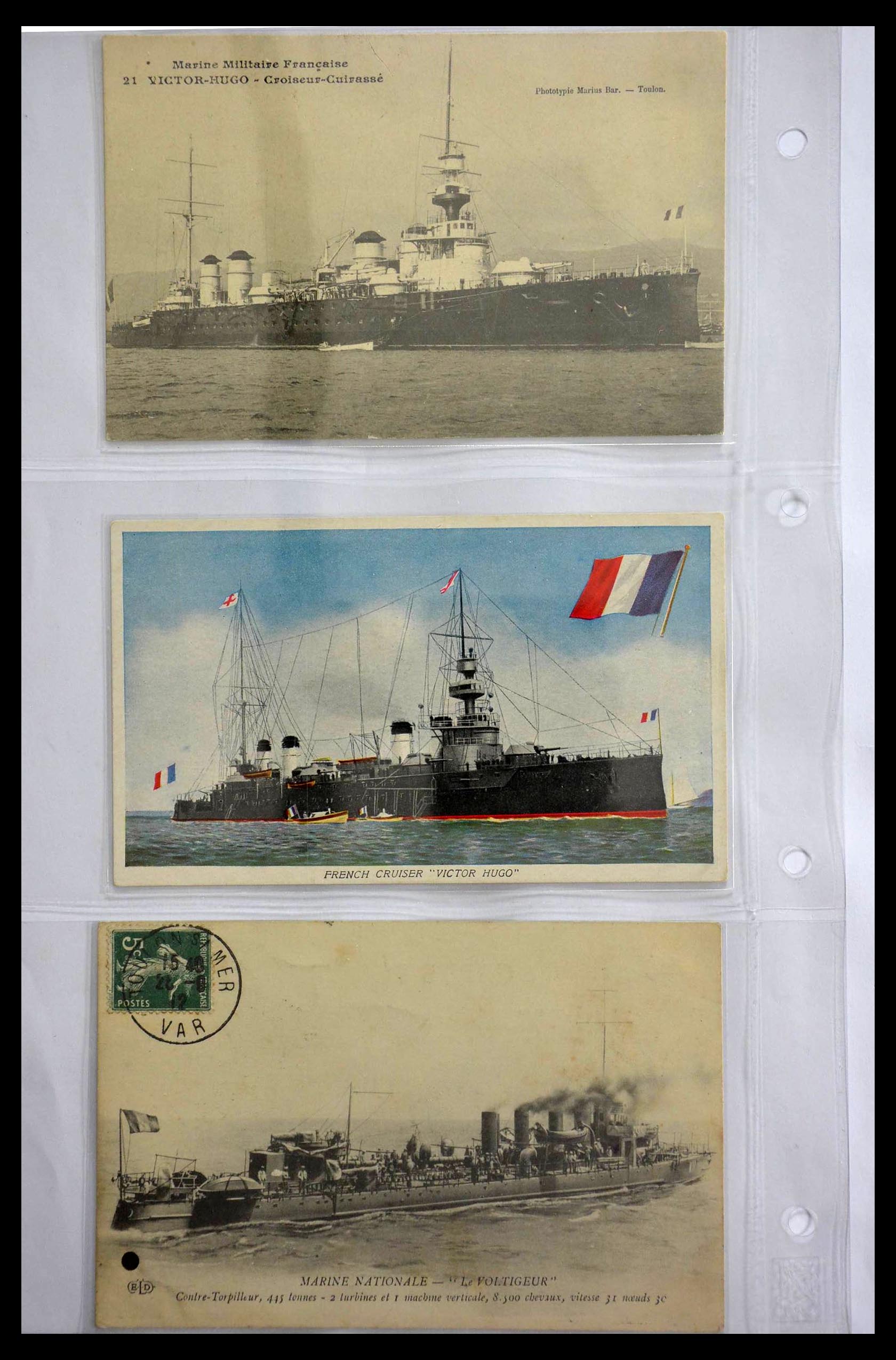28695 153 - 28695 Frankrijk scheepspost.
