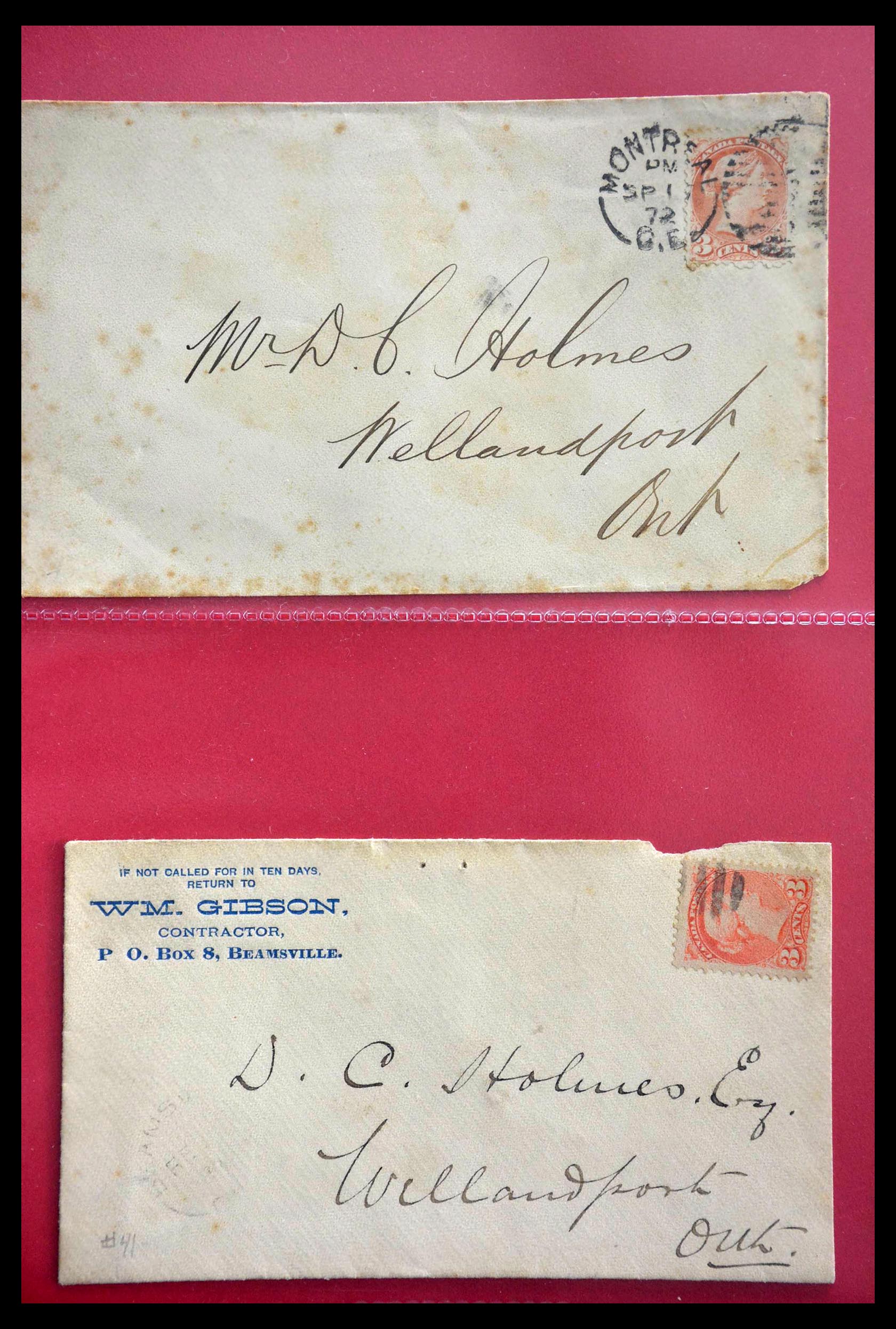 28696 001 - 28696 Canada covers 1872-1939.