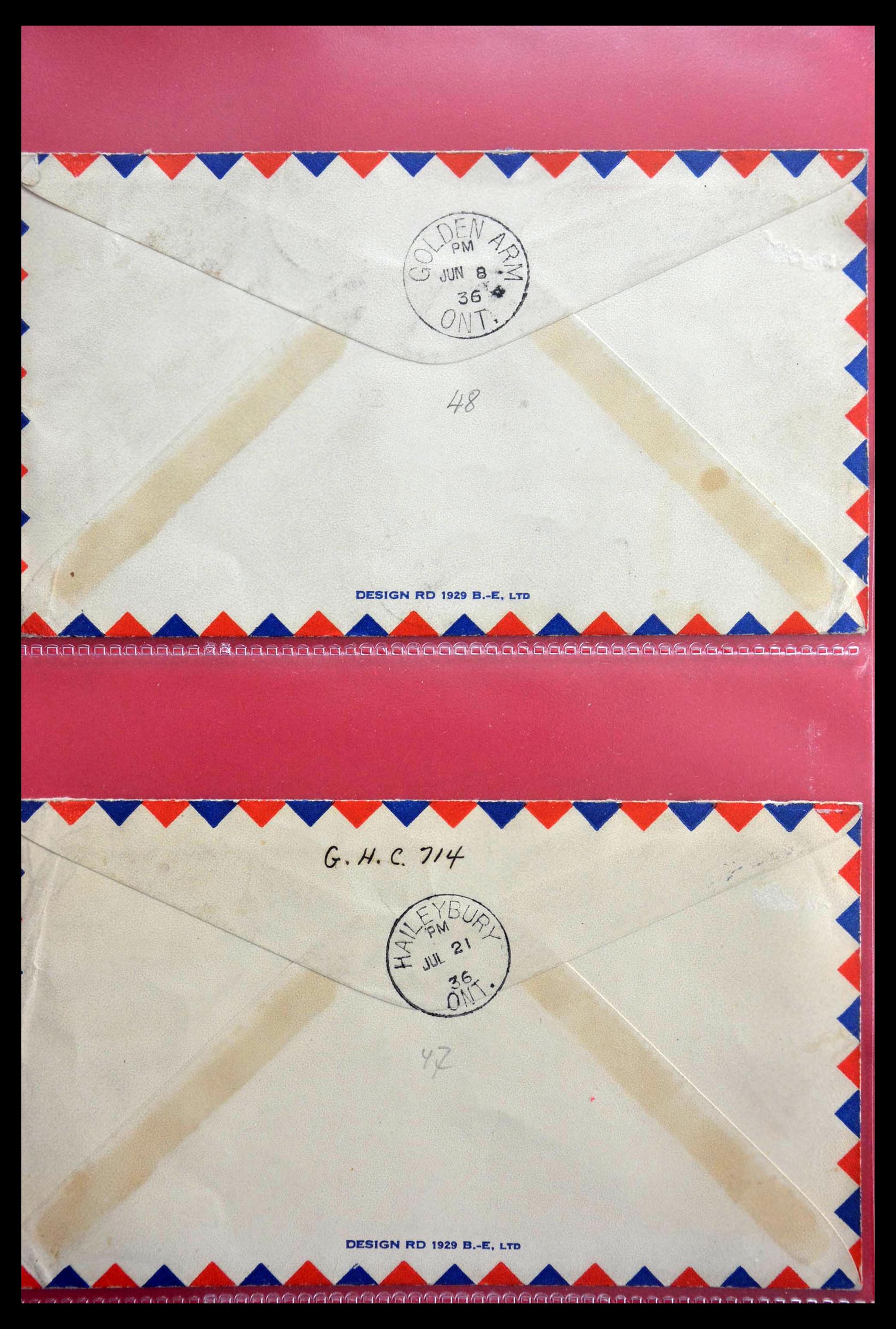 28696 012 - 28696 Canada covers 1872-1939.