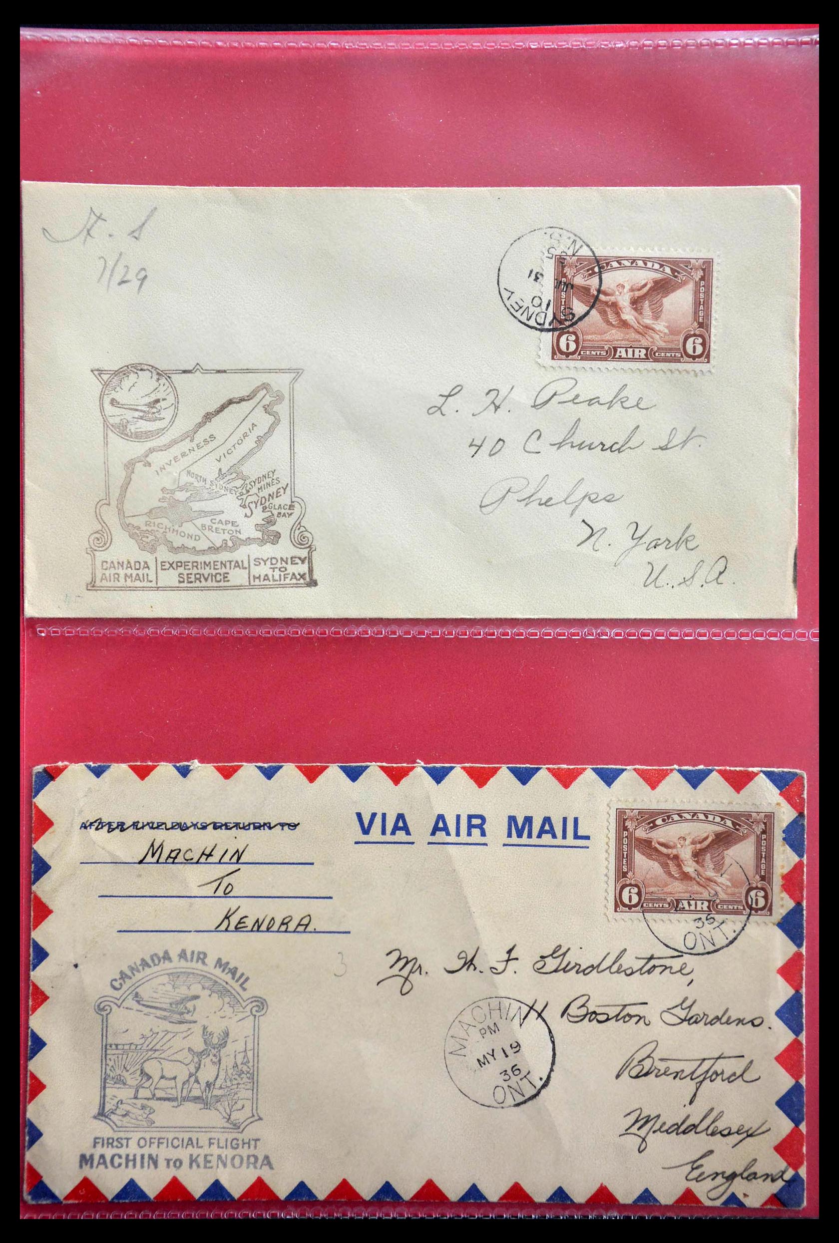 28696 017 - 28696 Canada covers 1872-1939.