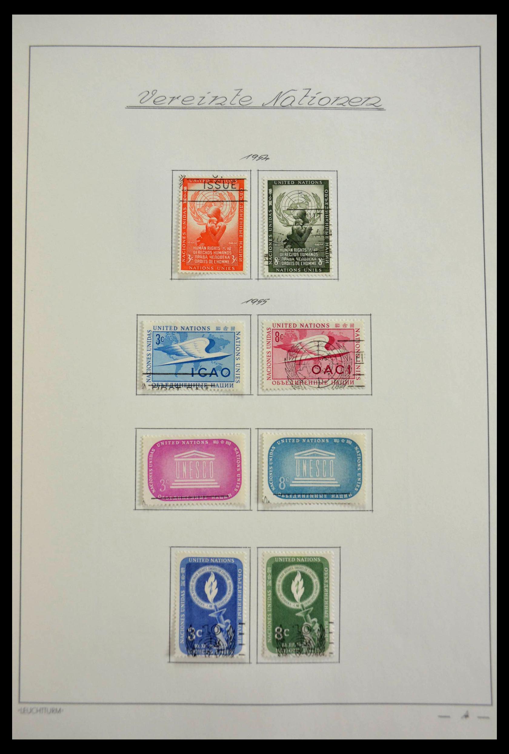28699 008 - 28699 Verenigde Naties 1951-1988.