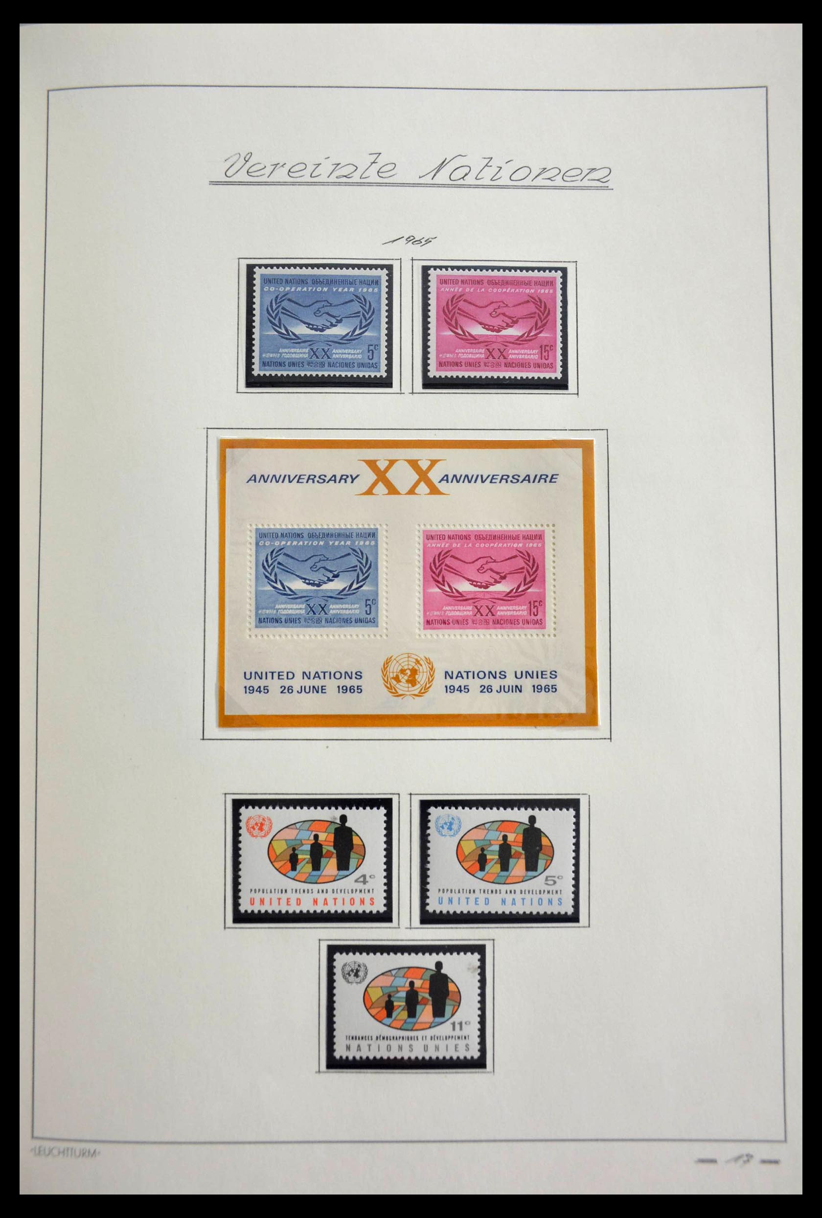 28699 035 - 28699 Verenigde Naties 1951-1988.