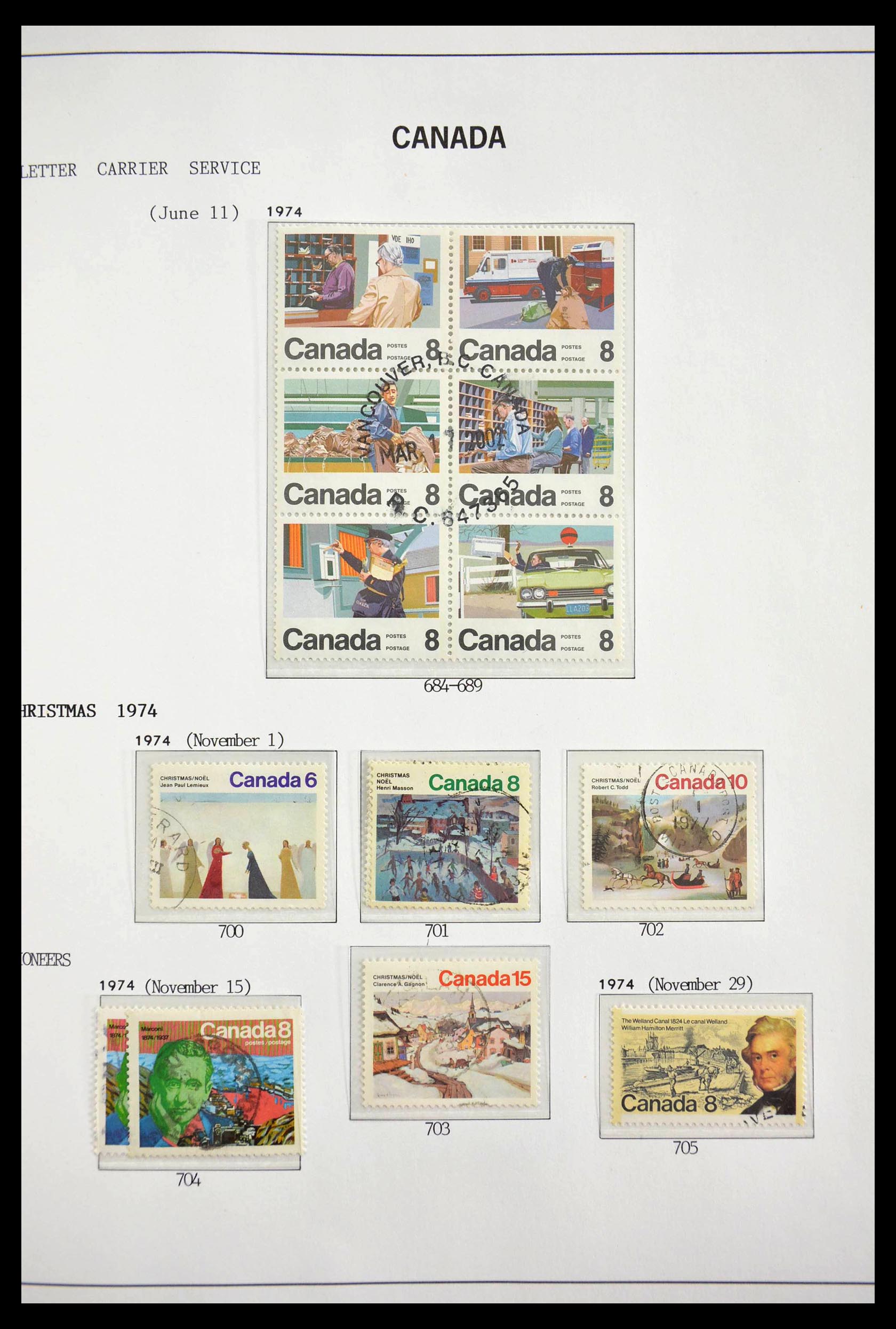 28704 065 - 28704 Canada 1868-2003.