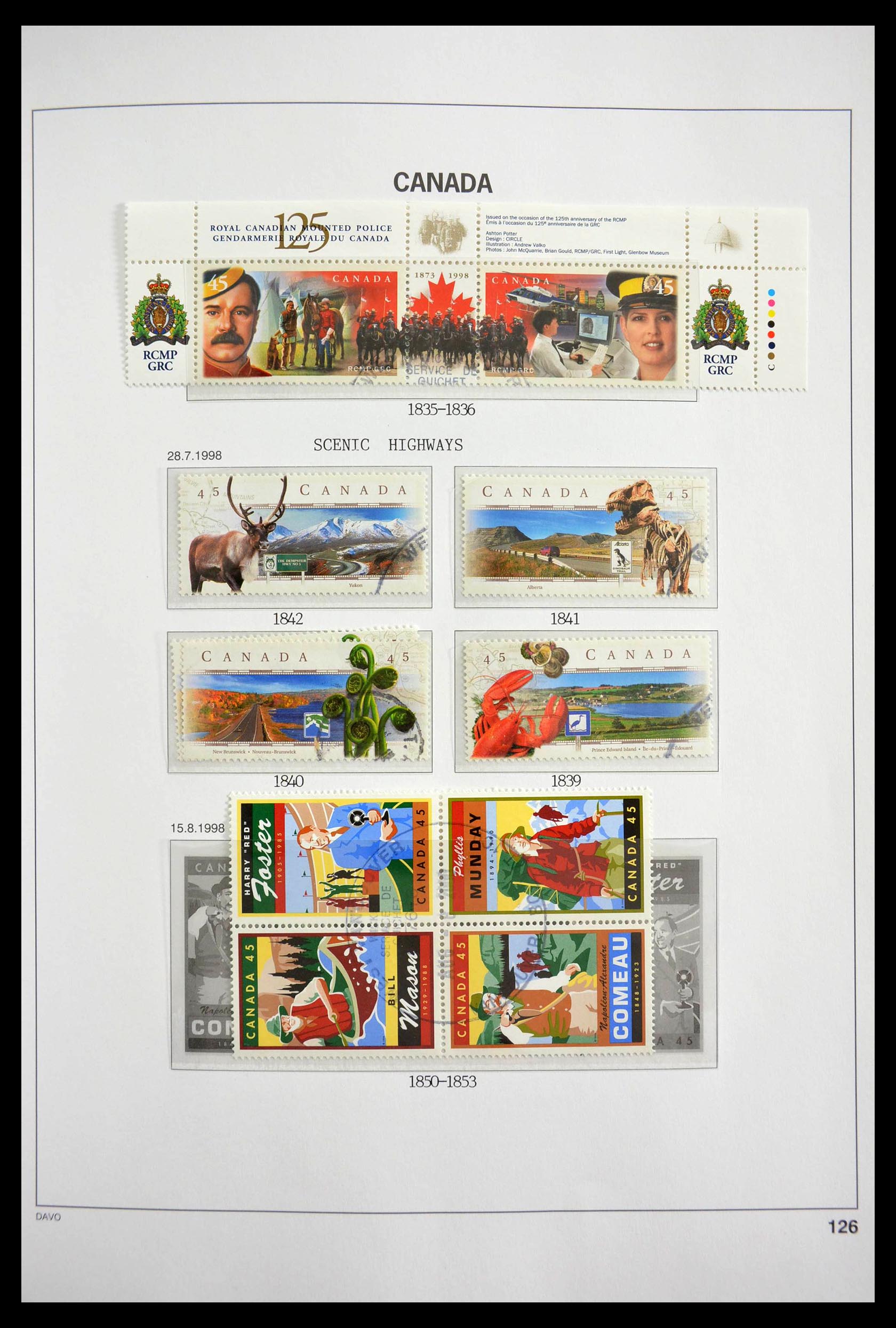 28704 207 - 28704 Canada 1868-2003.
