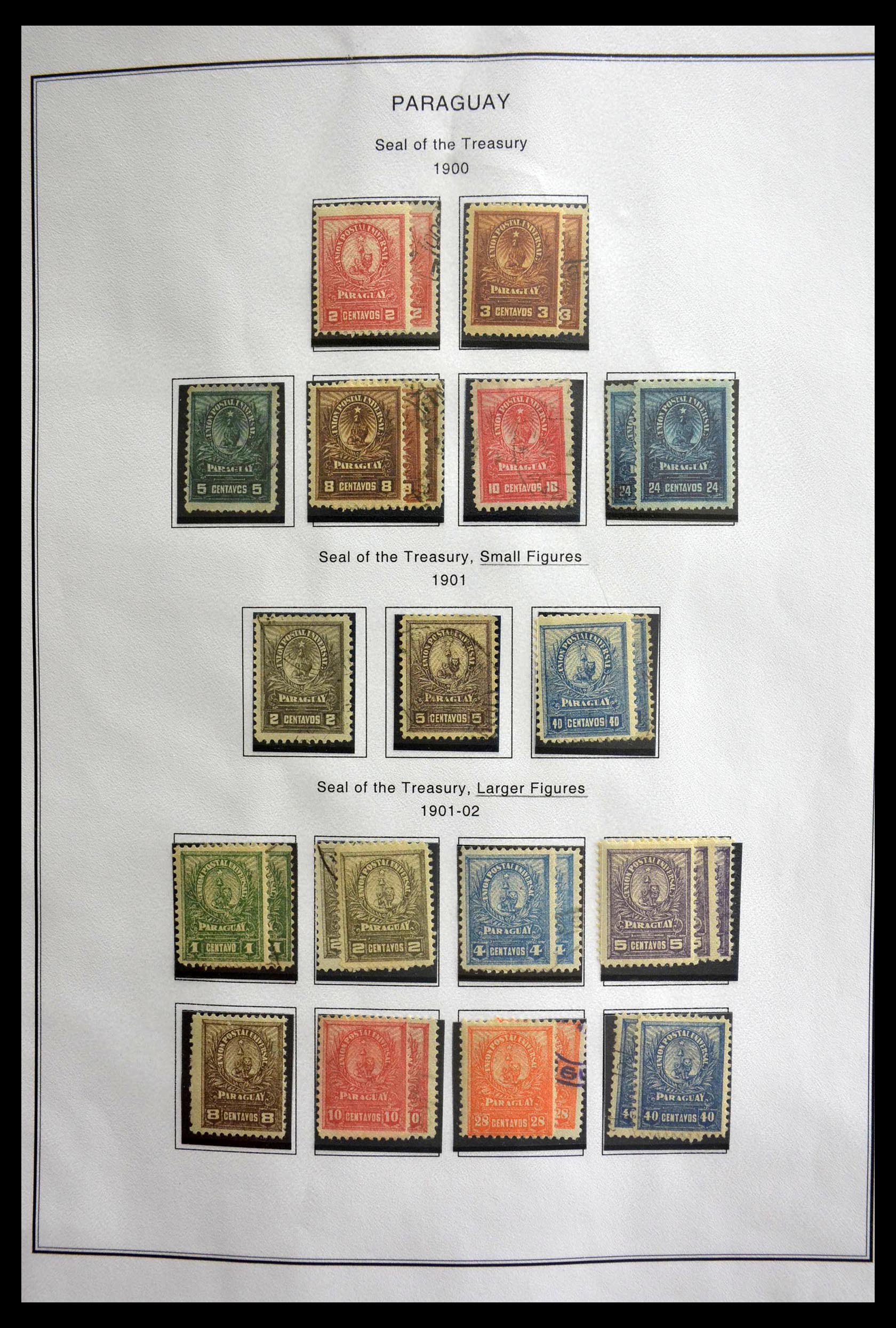 28705 007 - 28705 Paraguay 1870-1964.