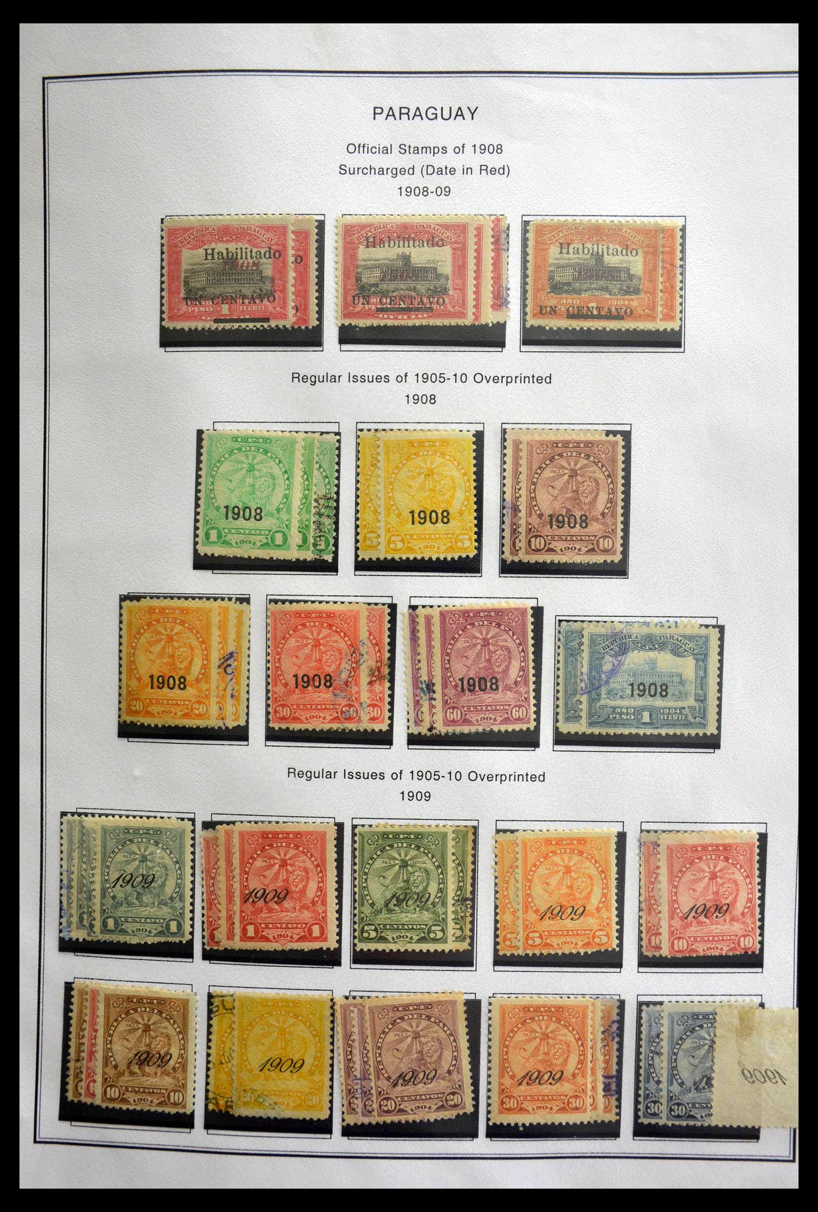 28705 016 - 28705 Paraguay 1870-1964.