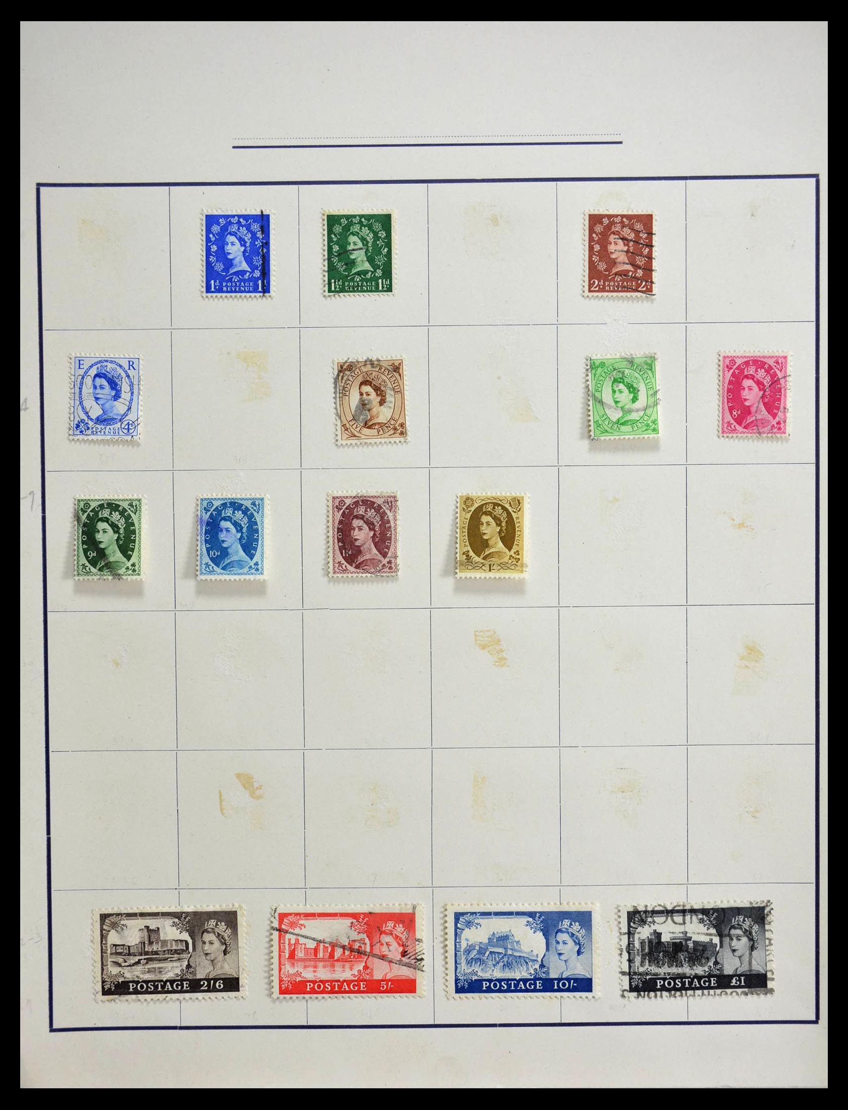 28724 011 - 28724 Great Britain 1858-1972.
