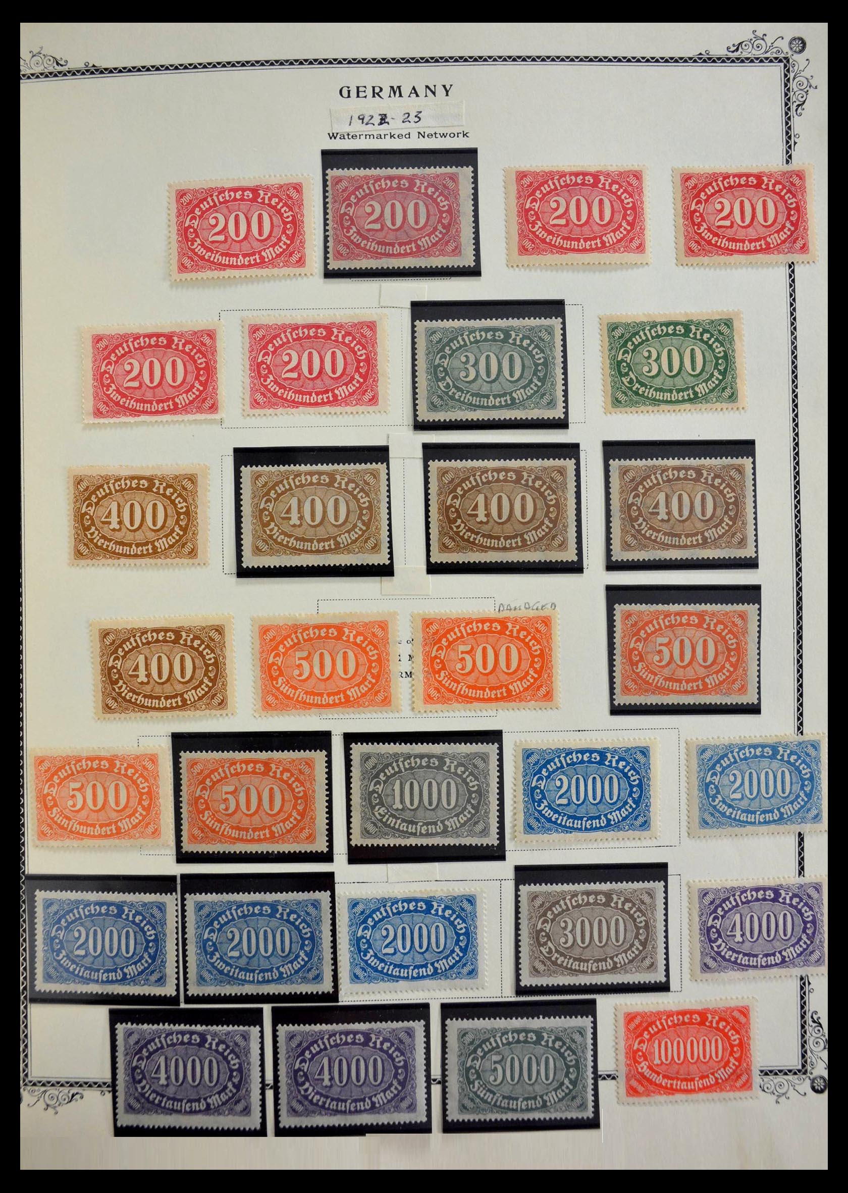 28726 036 - 28726 Germany 1872-1945.