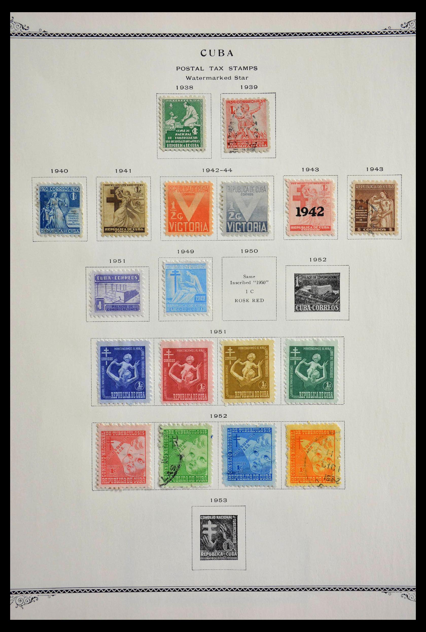 28734 056 - 28734 Cuba 1907-1960.