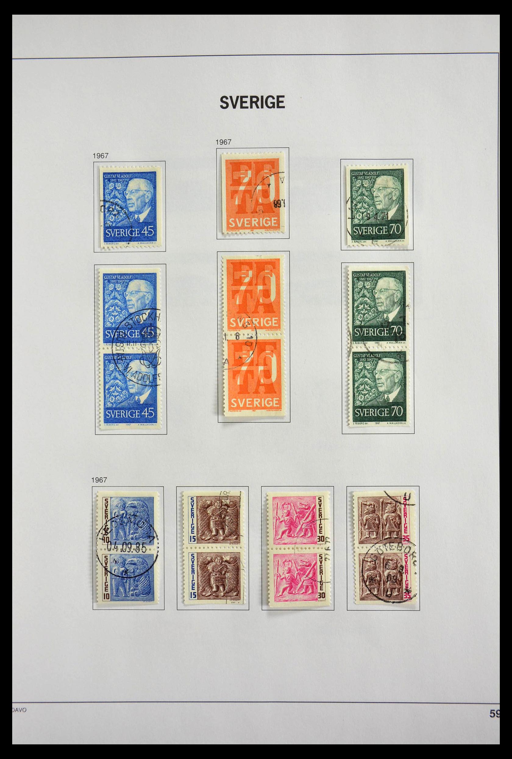 28760 059 - 28760 Zweden 1855-2012.