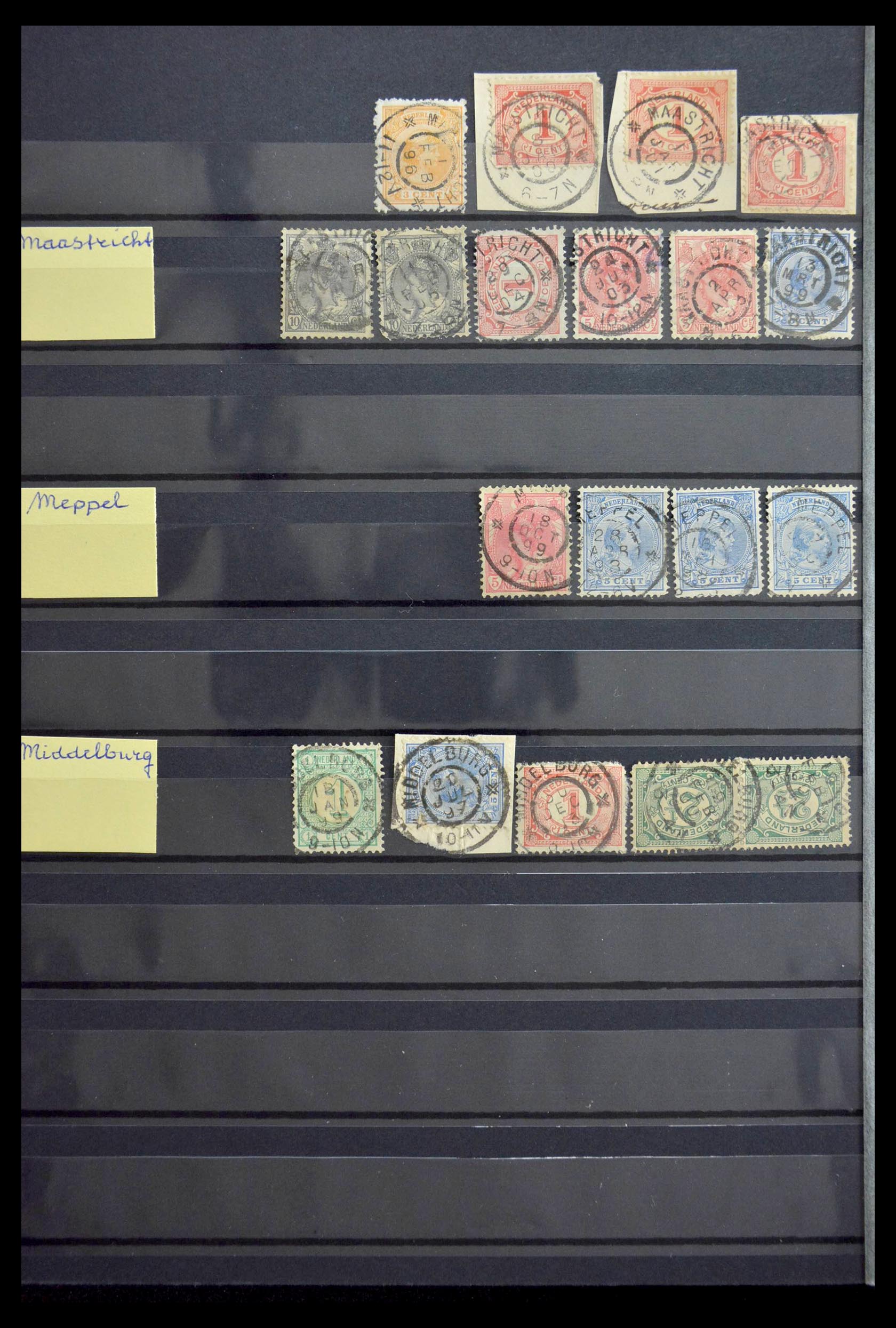 28782 028 - 28782 Netherlands largeround cancels.