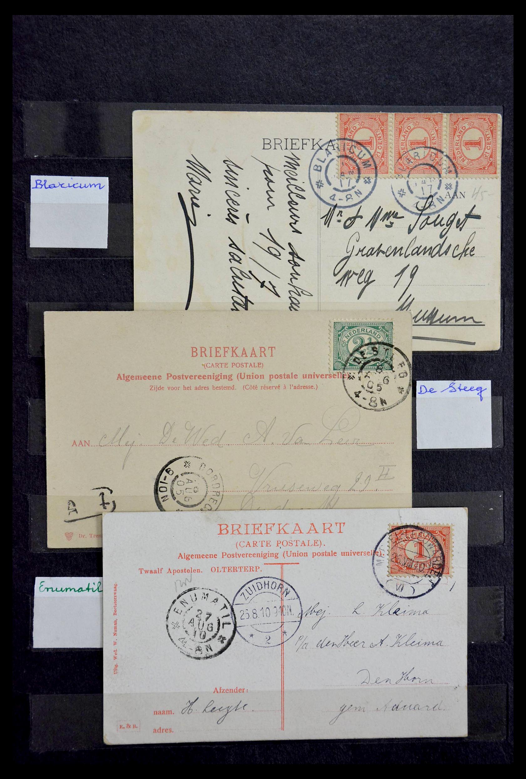 28782 051 - 28782 Netherlands largeround cancels.