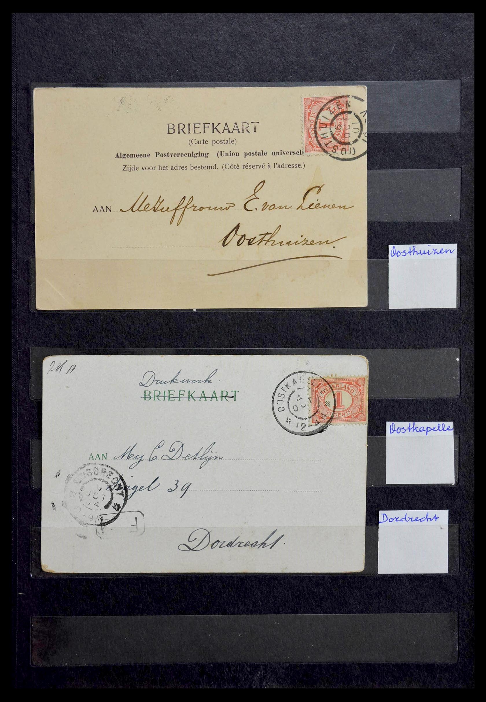 28782 056 - 28782 Netherlands largeround cancels.