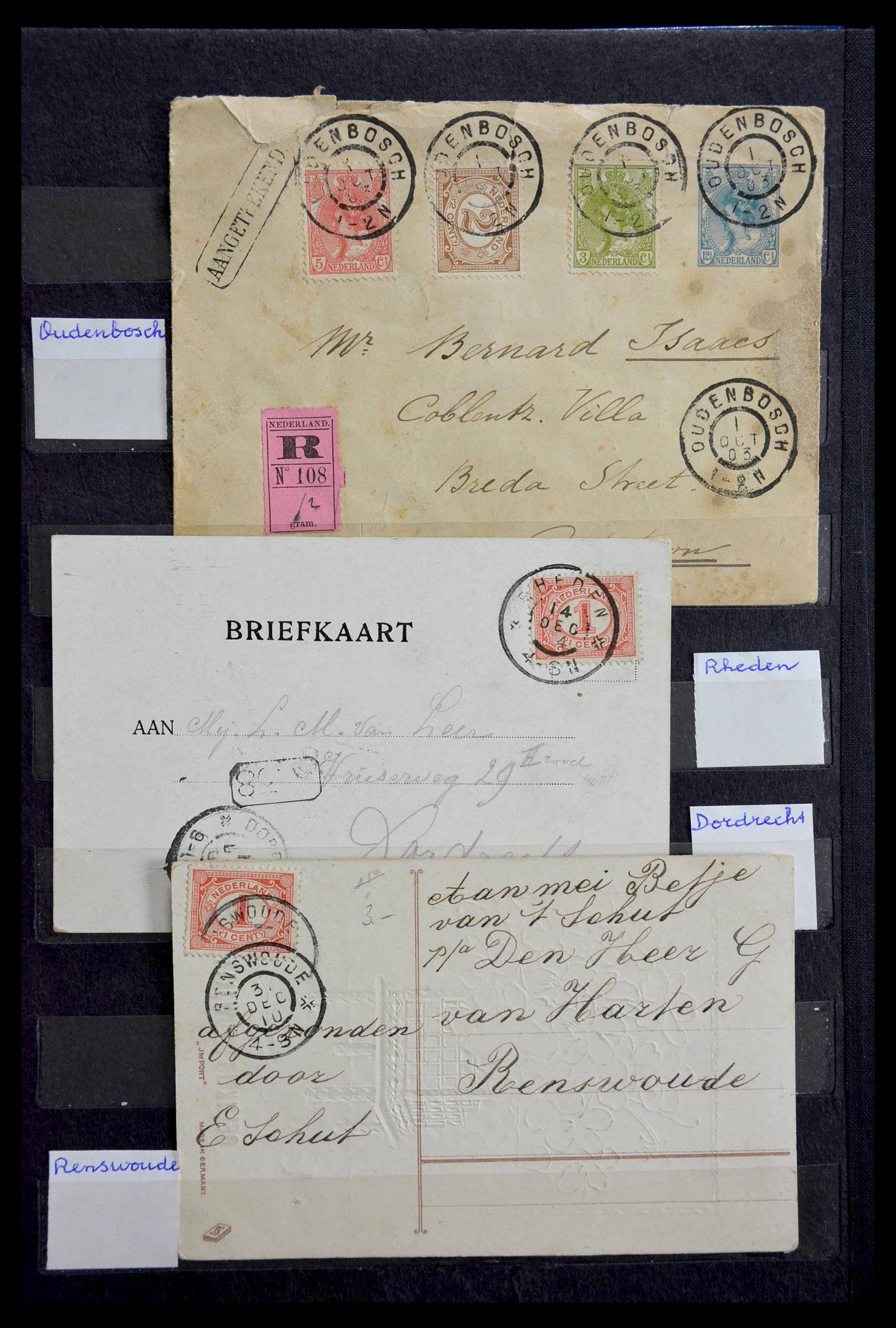 28782 057 - 28782 Netherlands largeround cancels.