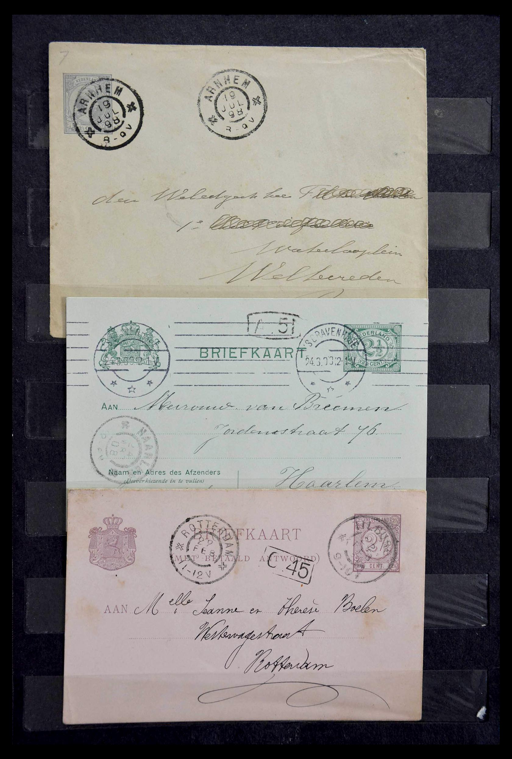 28782 072 - 28782 Netherlands largeround cancels.