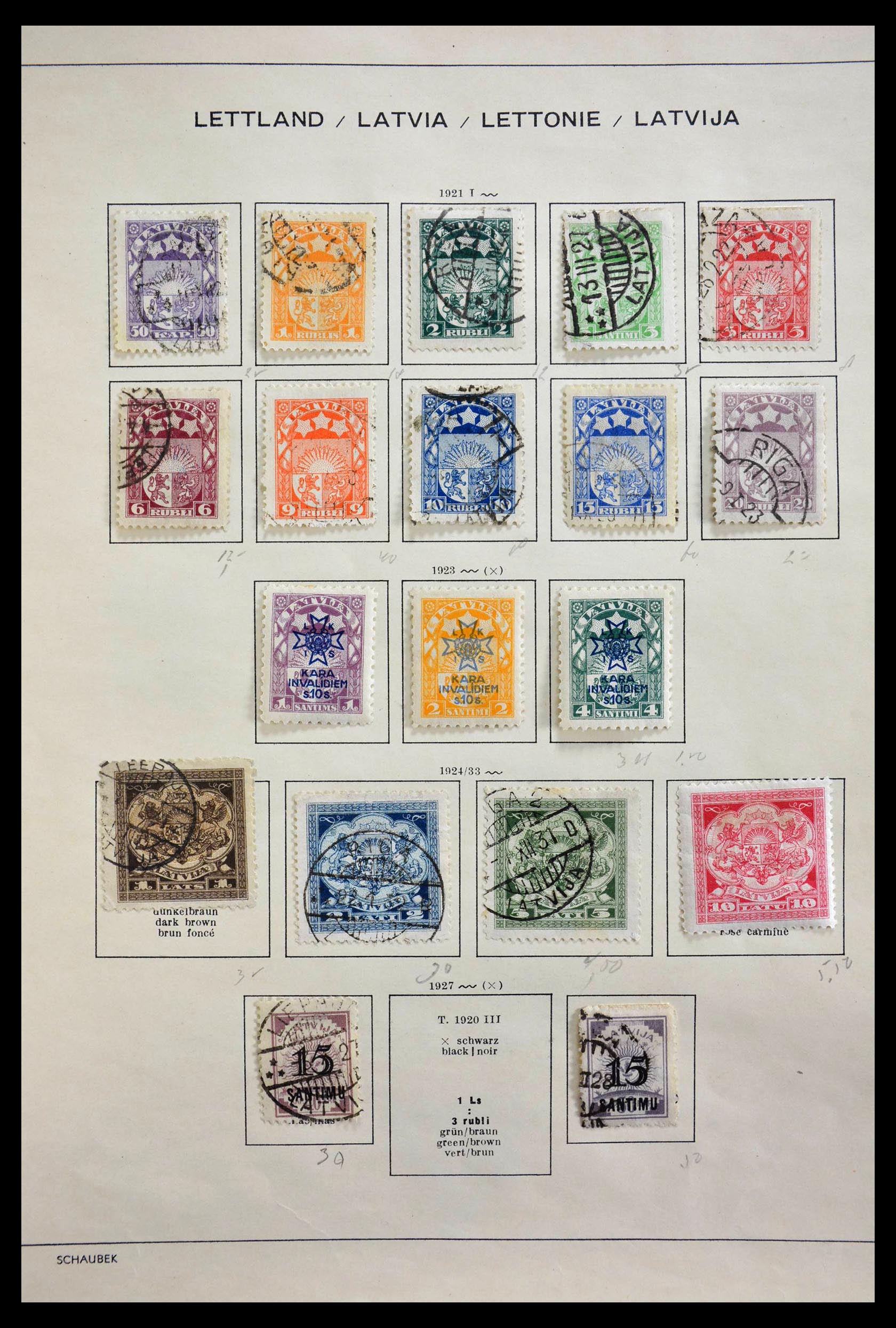 28784 005 - 28784 Baltische Staten 1918-1940.