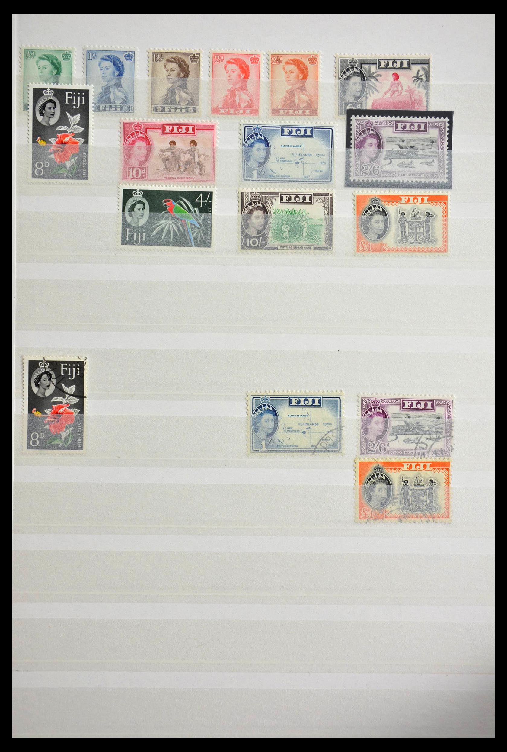 28800 010 - 28800 Fiji 1870-1962.