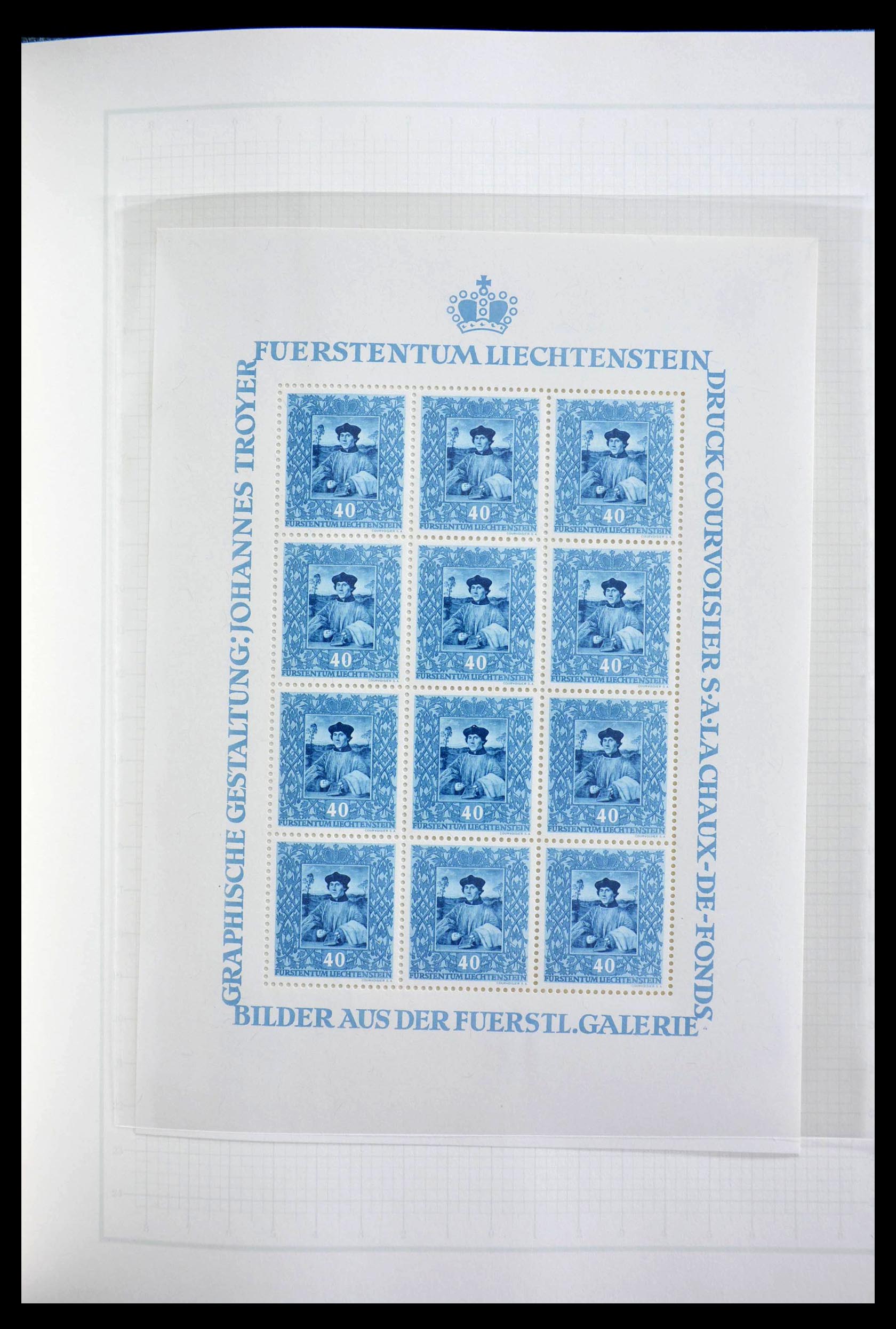 28810 011 - 28810 Liechtenstein 1939-1981 kleinbogen.
