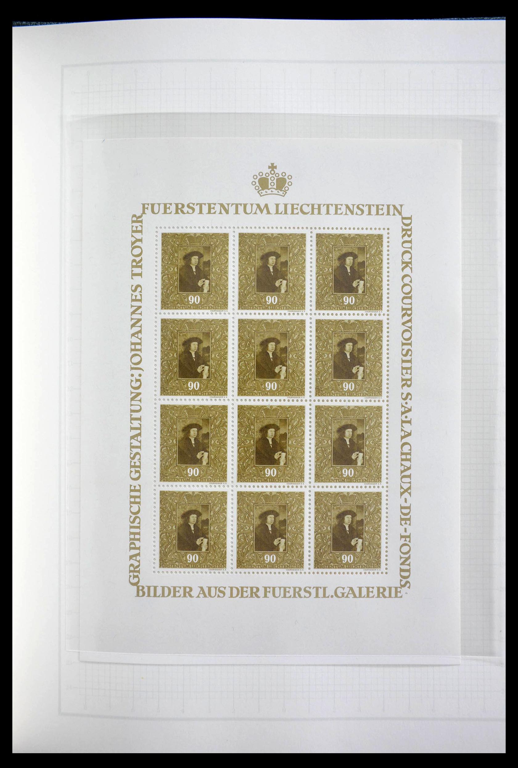 28810 015 - 28810 Liechtenstein 1939-1981 kleinbogen.