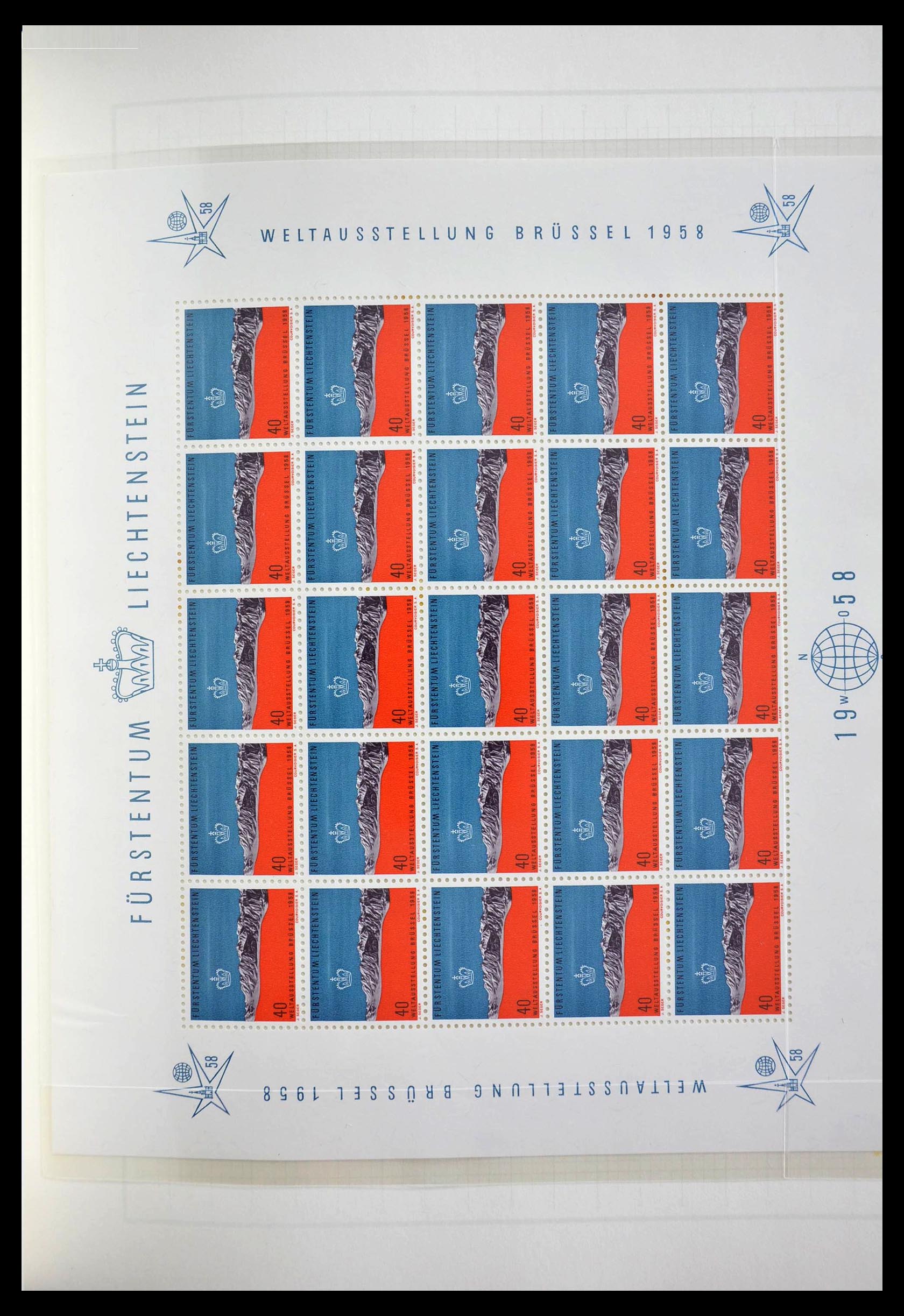 28810 021 - 28810 Liechtenstein 1939-1981 kleinbogen.
