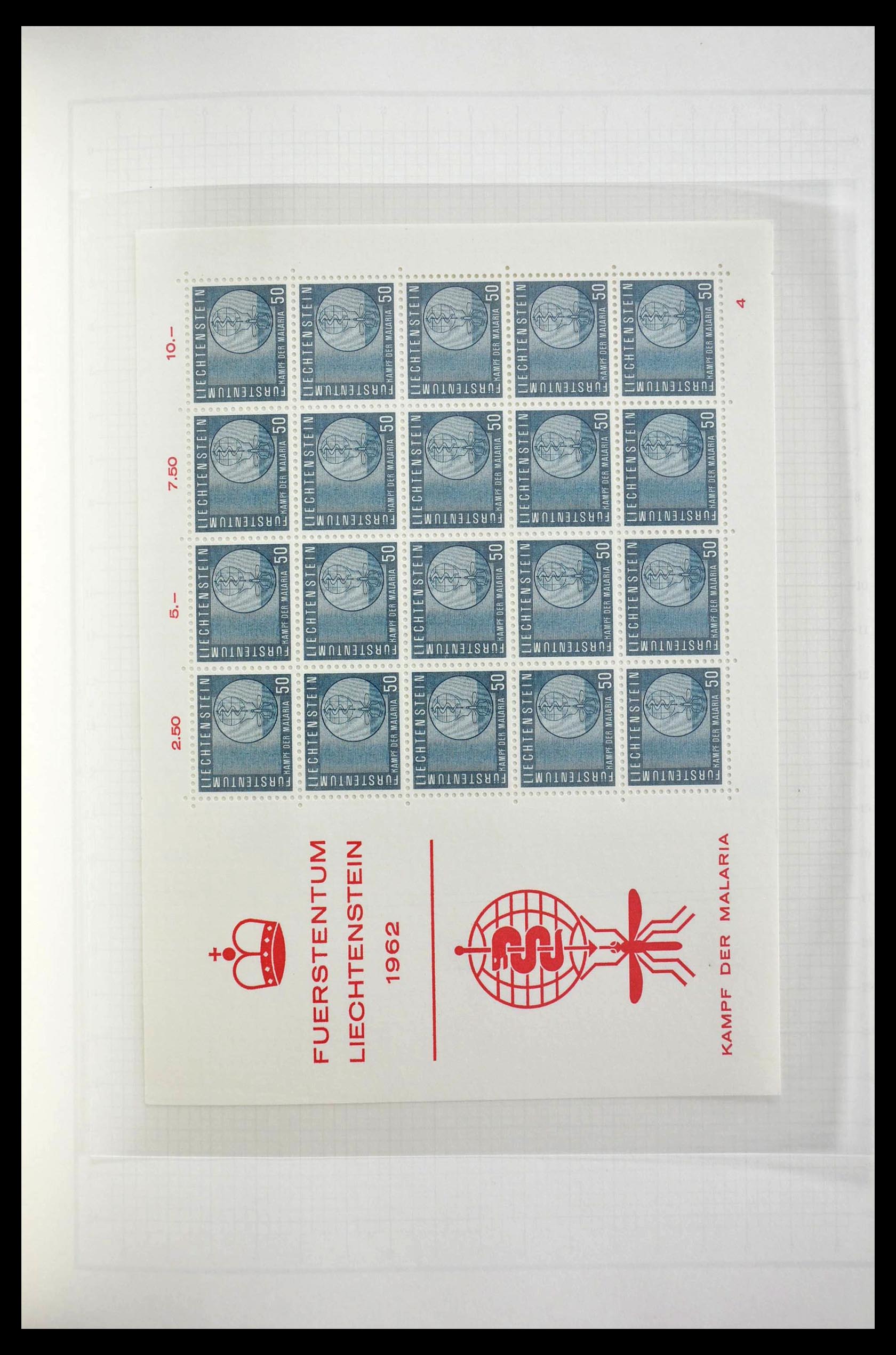 28810 030 - 28810 Liechtenstein 1939-1981 kleinbogen.