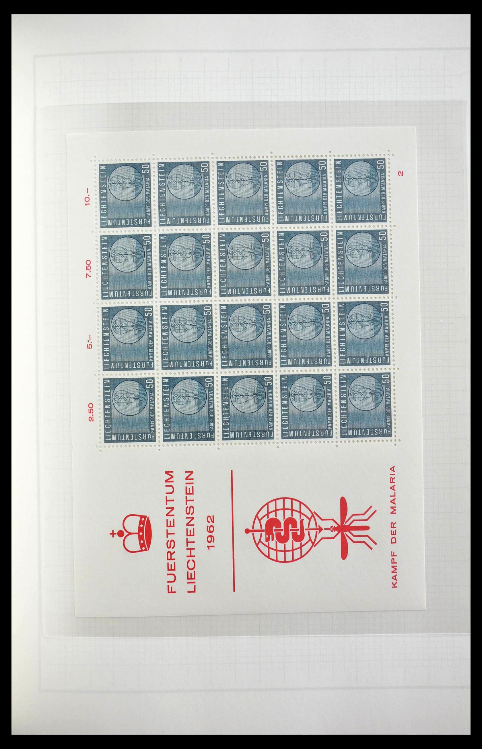 28810 031 - 28810 Liechtenstein 1939-1981 kleinbogen.