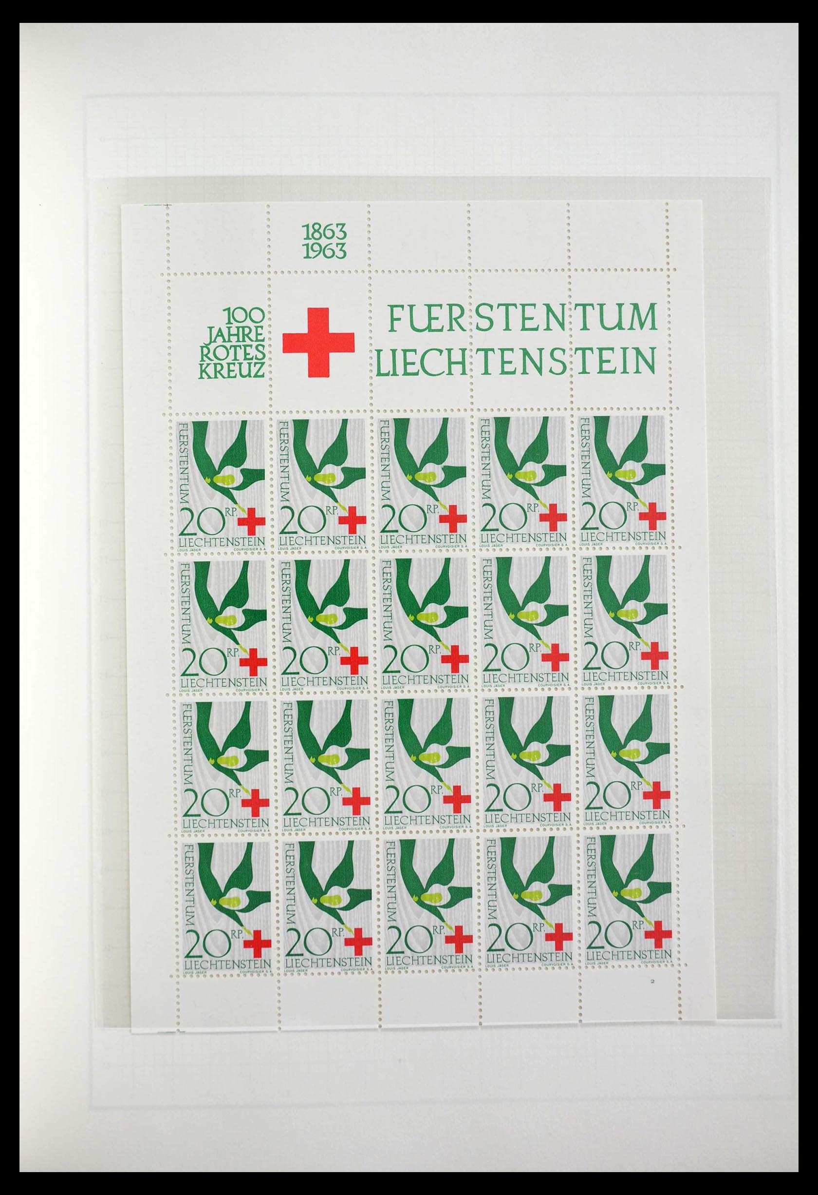 28810 040 - 28810 Liechtenstein 1939-1981 kleinbogen.