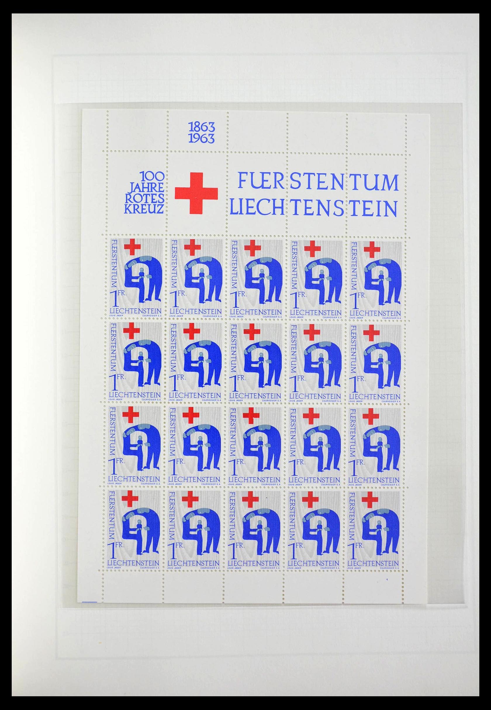 28810 042 - 28810 Liechtenstein 1939-1981 kleinbogen.