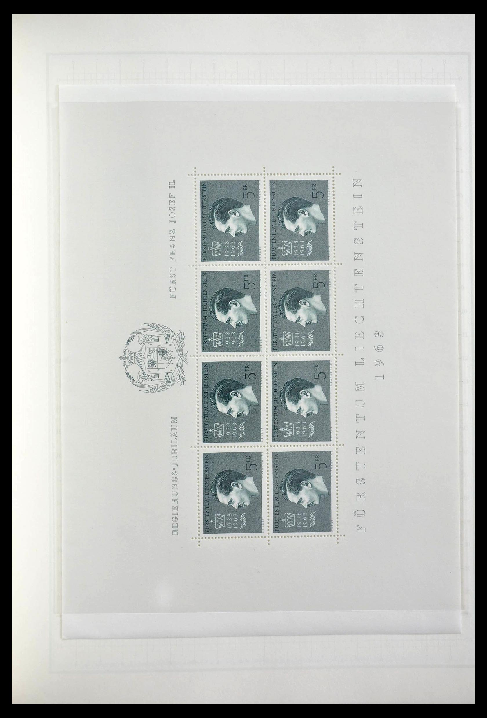 28810 043 - 28810 Liechtenstein 1939-1981 kleinbogen.