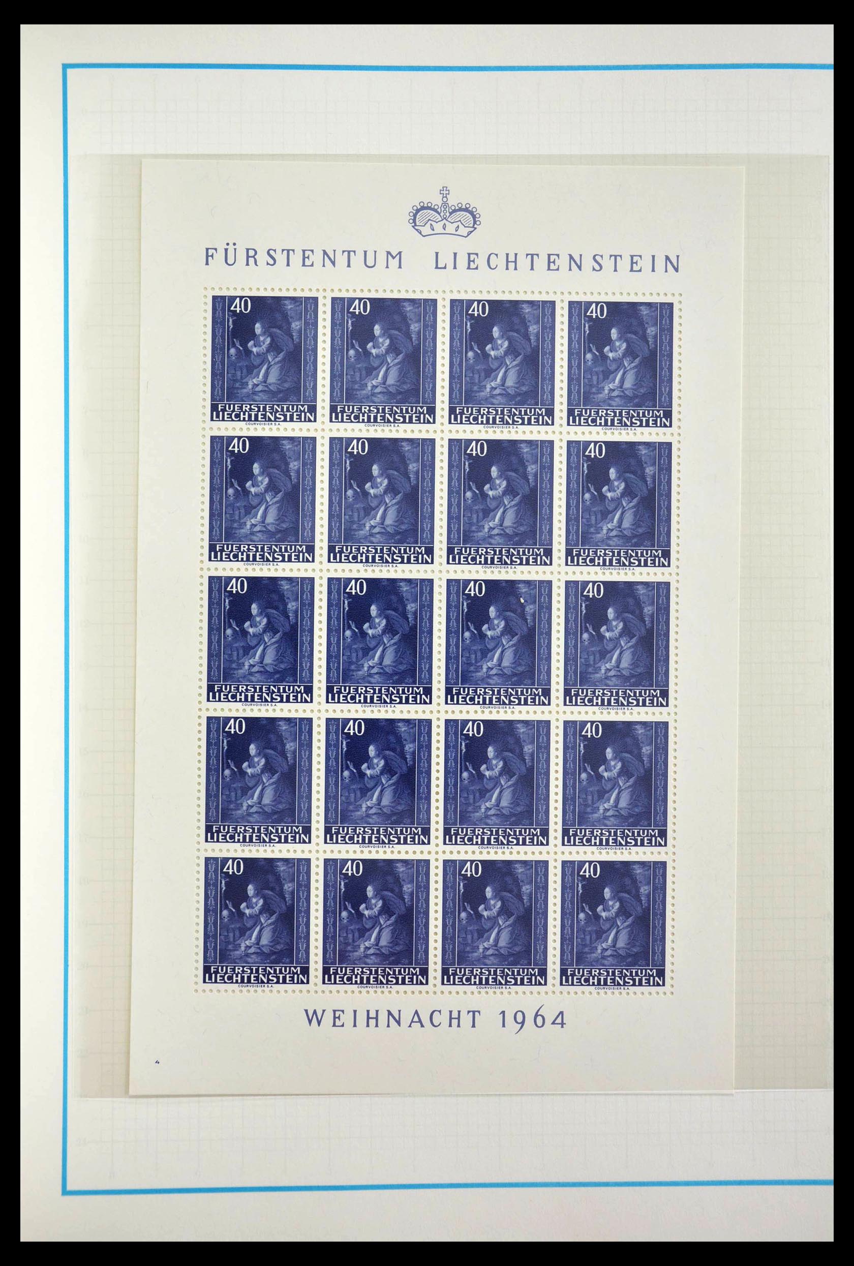 28810 060 - 28810 Liechtenstein 1939-1981 kleinbogen.